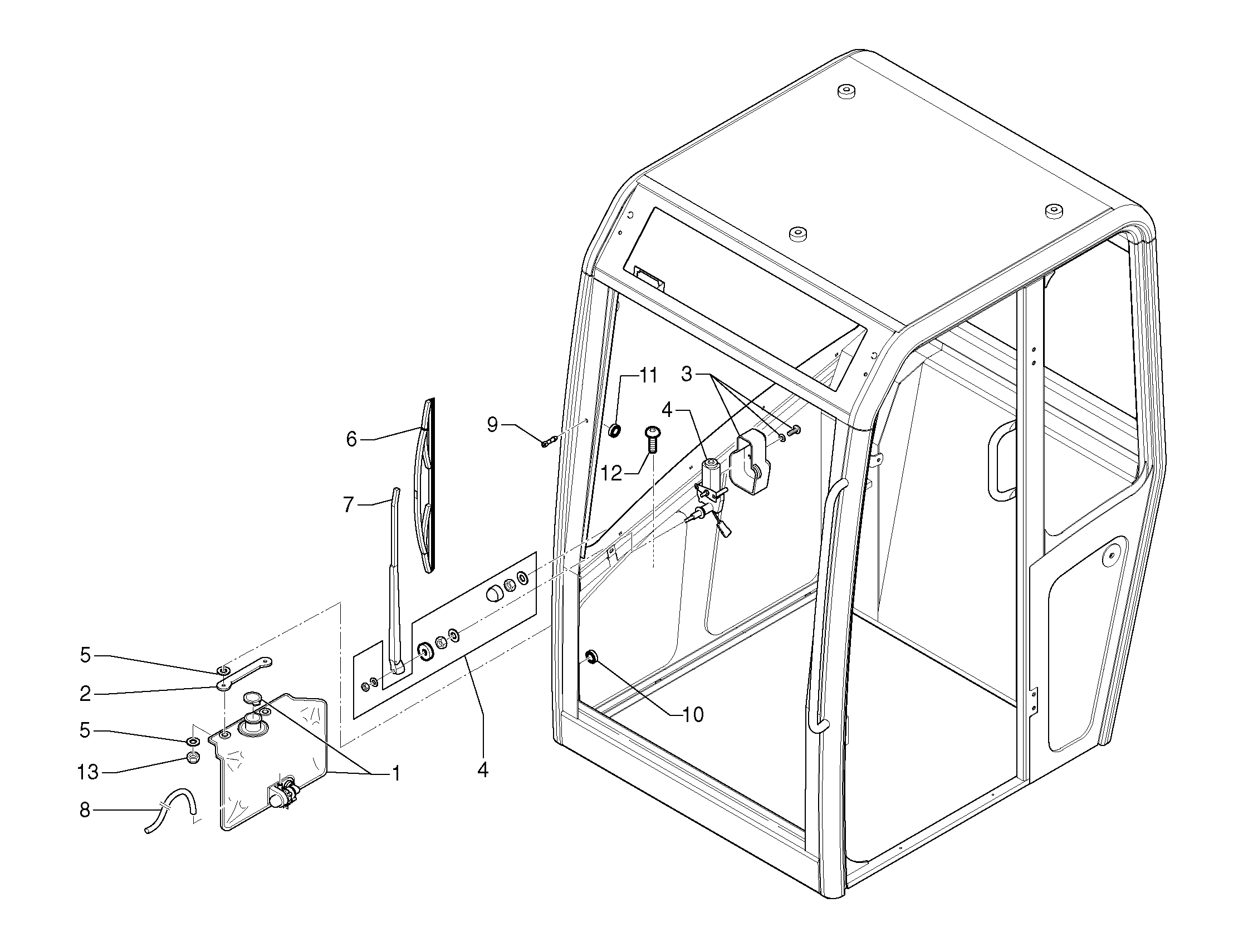 Cleaning system — volvo parts diagram