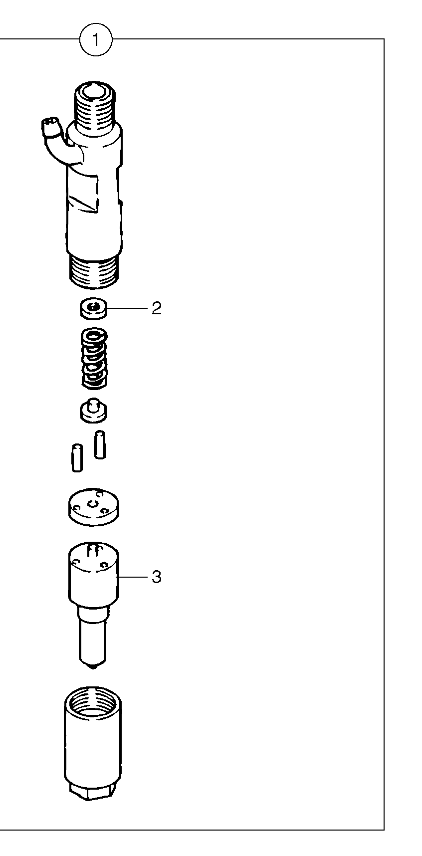 Injector — volvo parts diagram