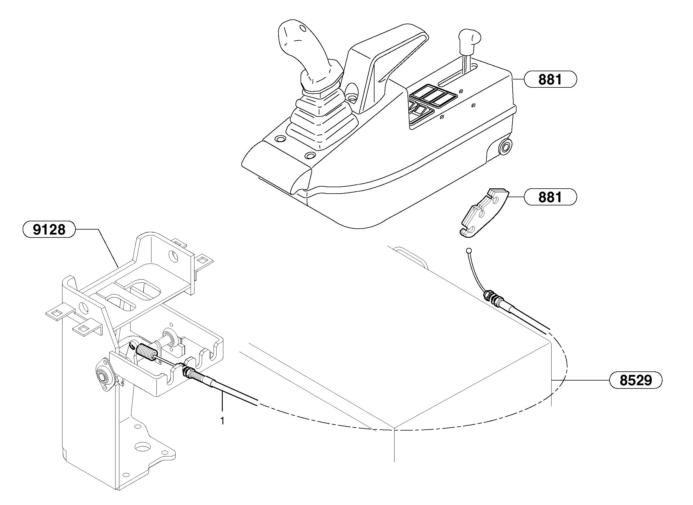 Control lock ( safety system ) — volvo parts diagram