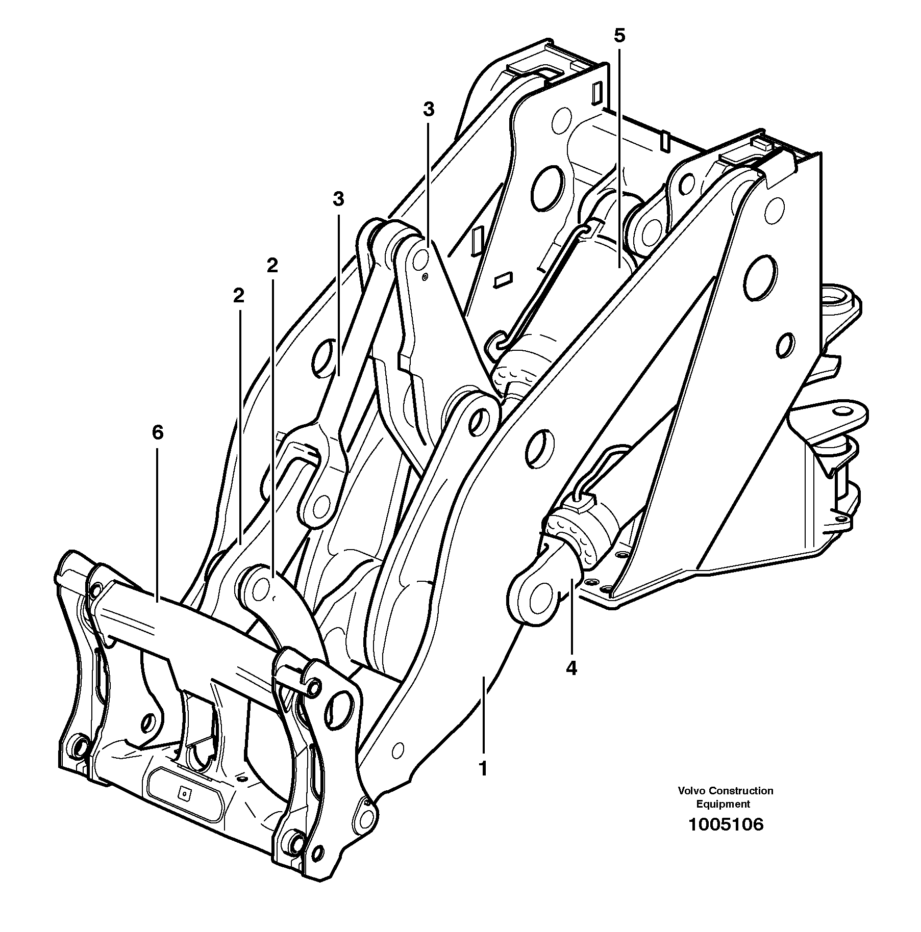 Loading unit. — volvo parts diagram
