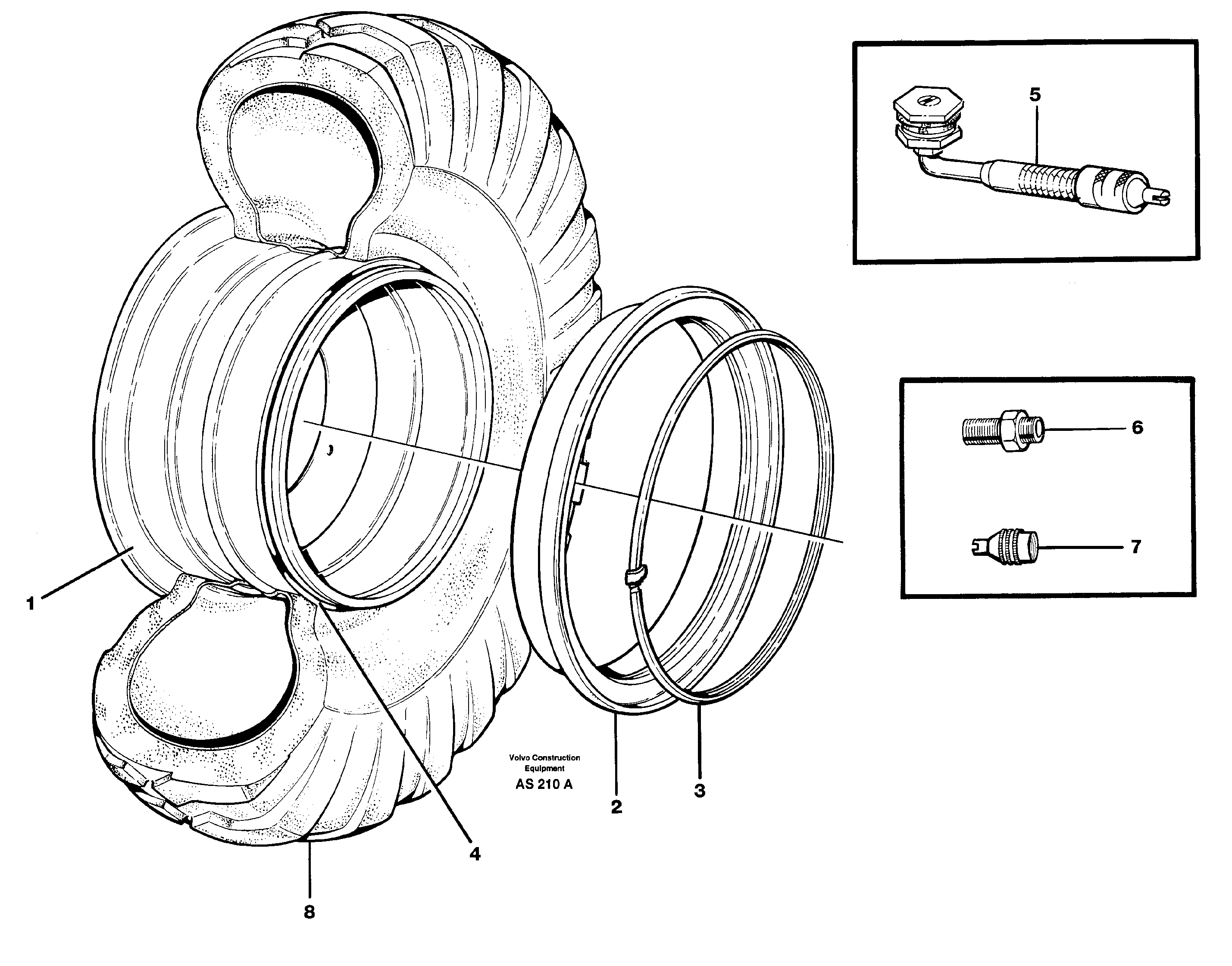 Wheel — volvo parts diagram