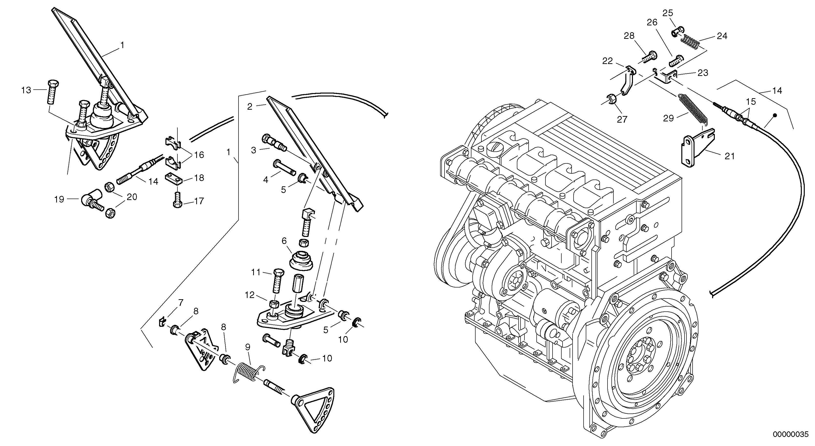 Speed control — volvo parts diagram