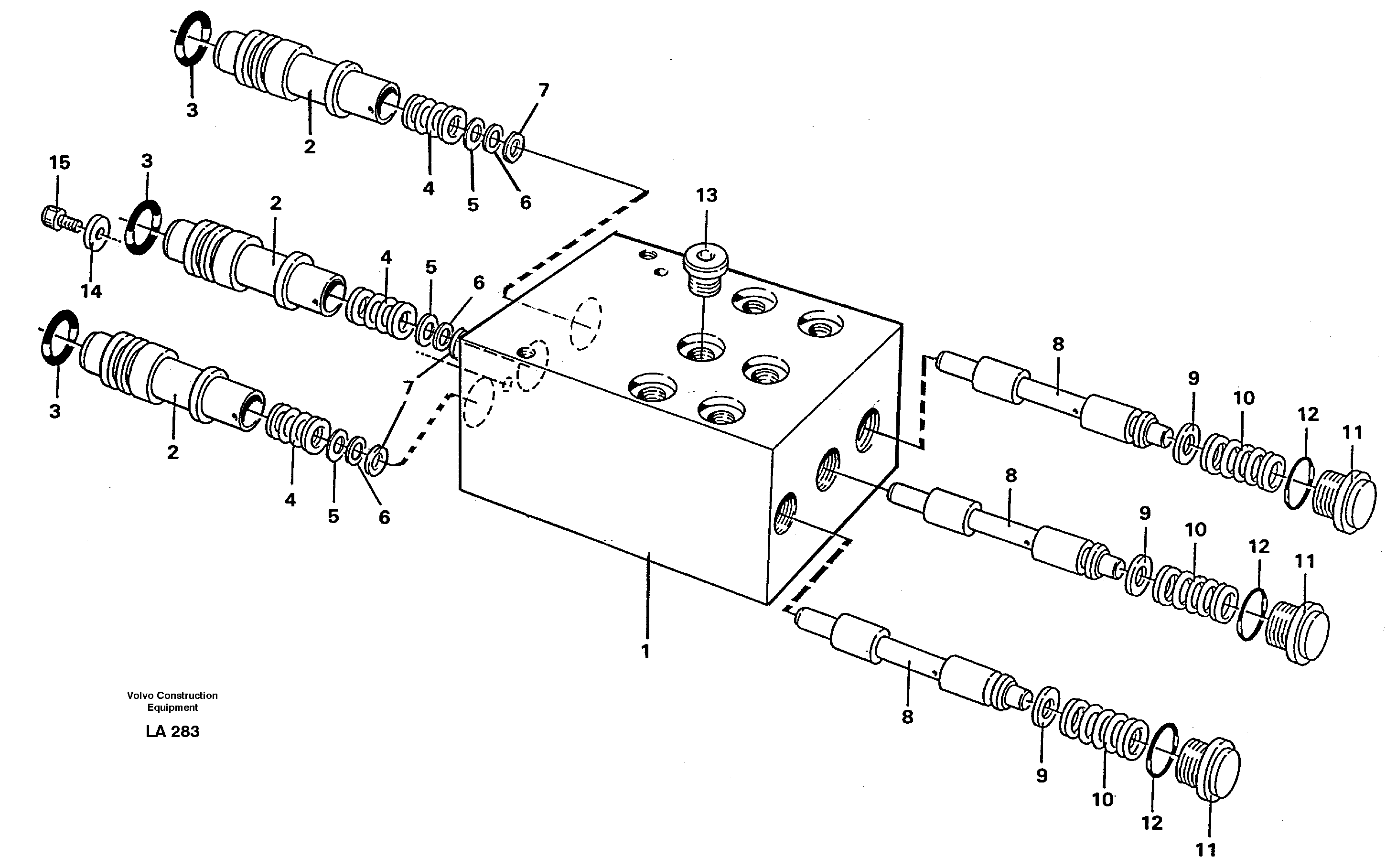 Pedal valve — volvo parts diagram