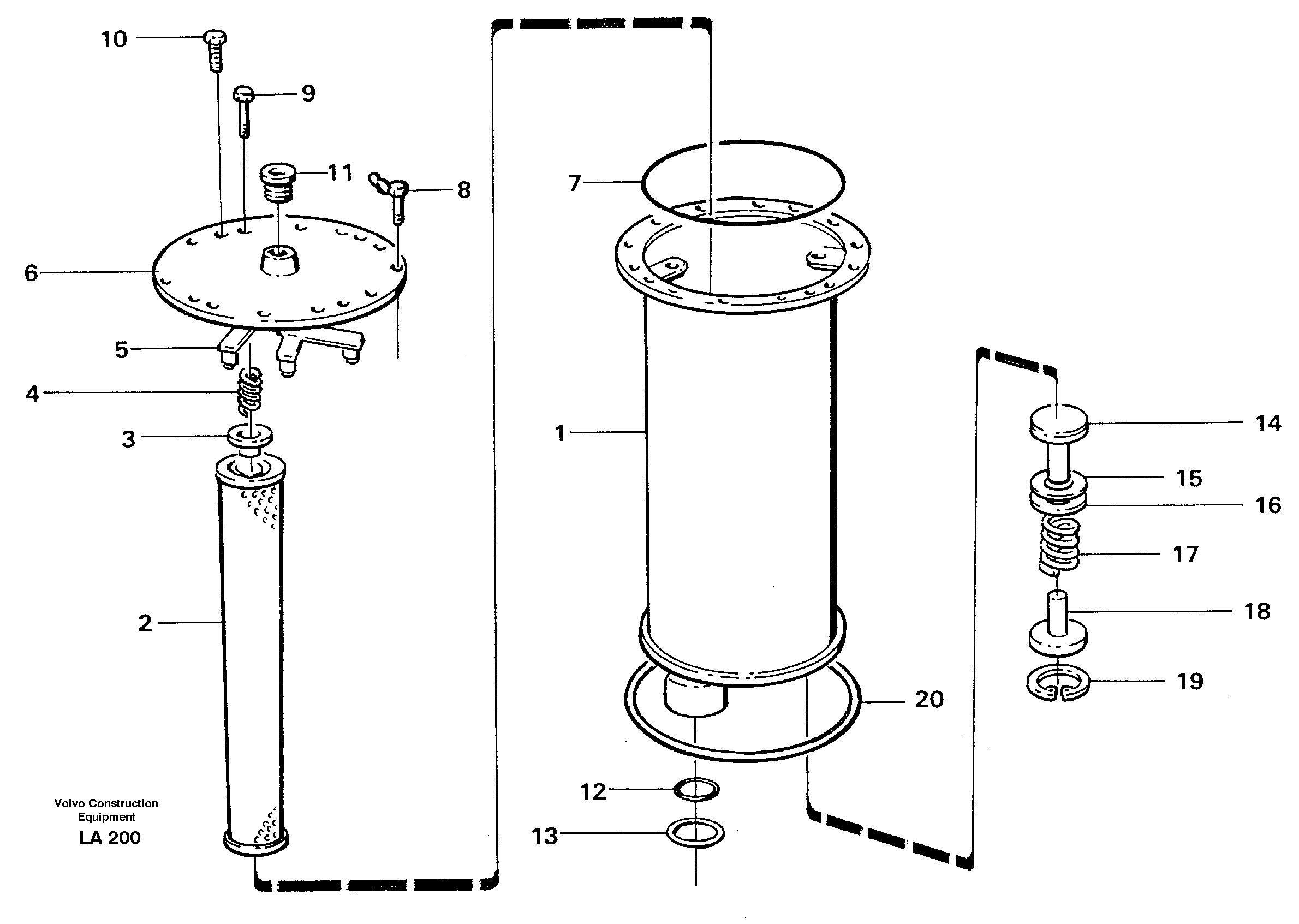 Filter box — volvo parts diagram