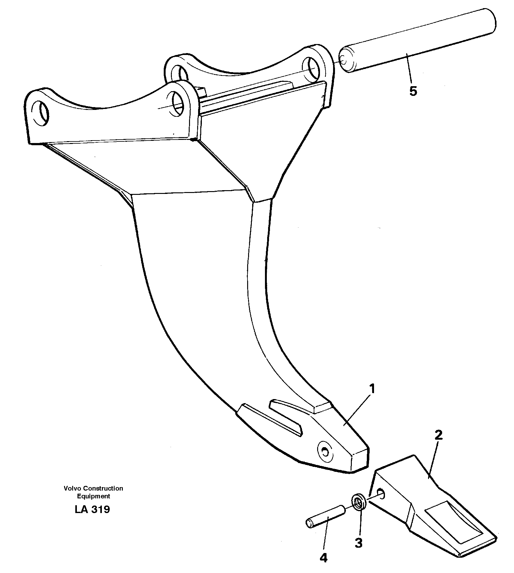 Ripper  14259270 — volvo parts diagram