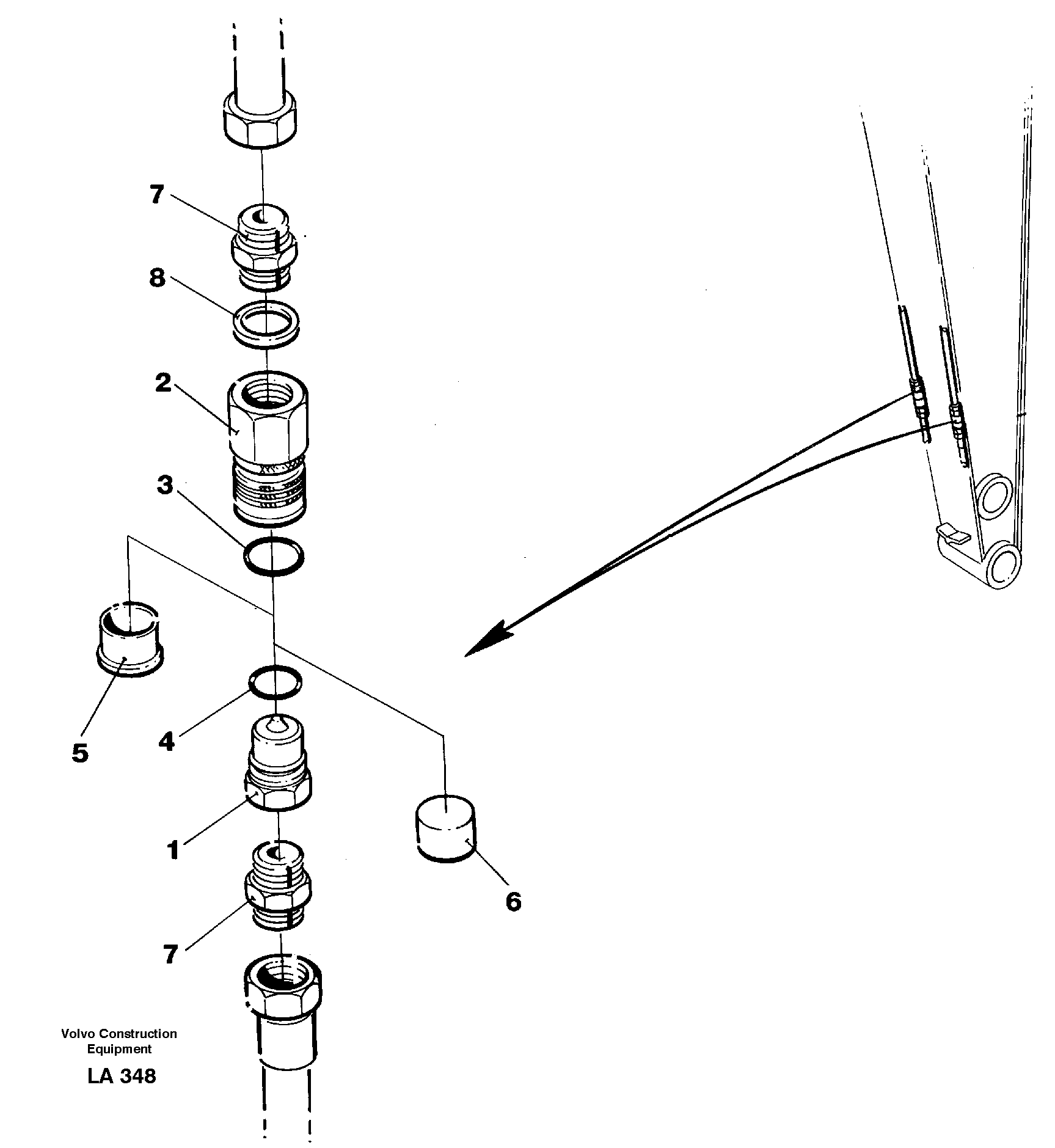 Quick conection kit  14251612 — volvo parts diagram
