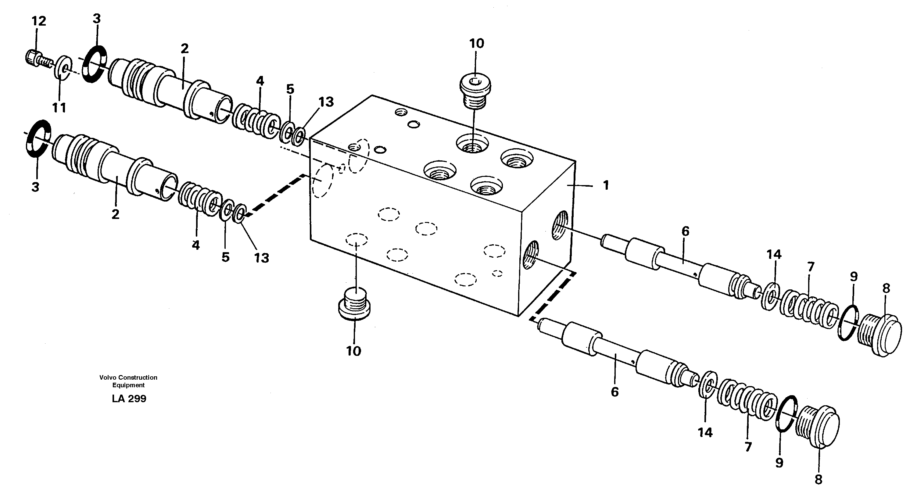 Pedal valve  14267963 — volvo parts diagram