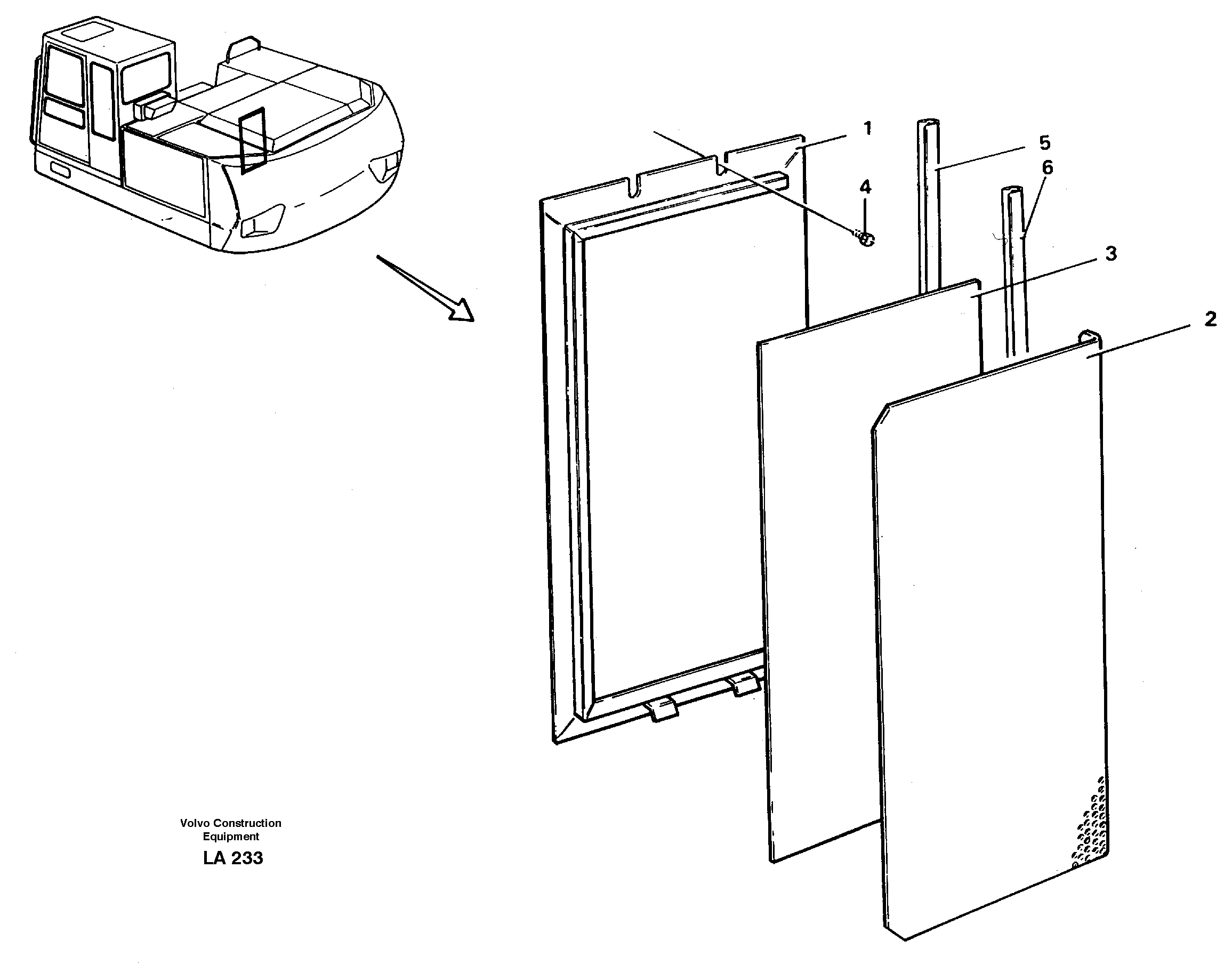 Hatch,engine — volvo parts diagram