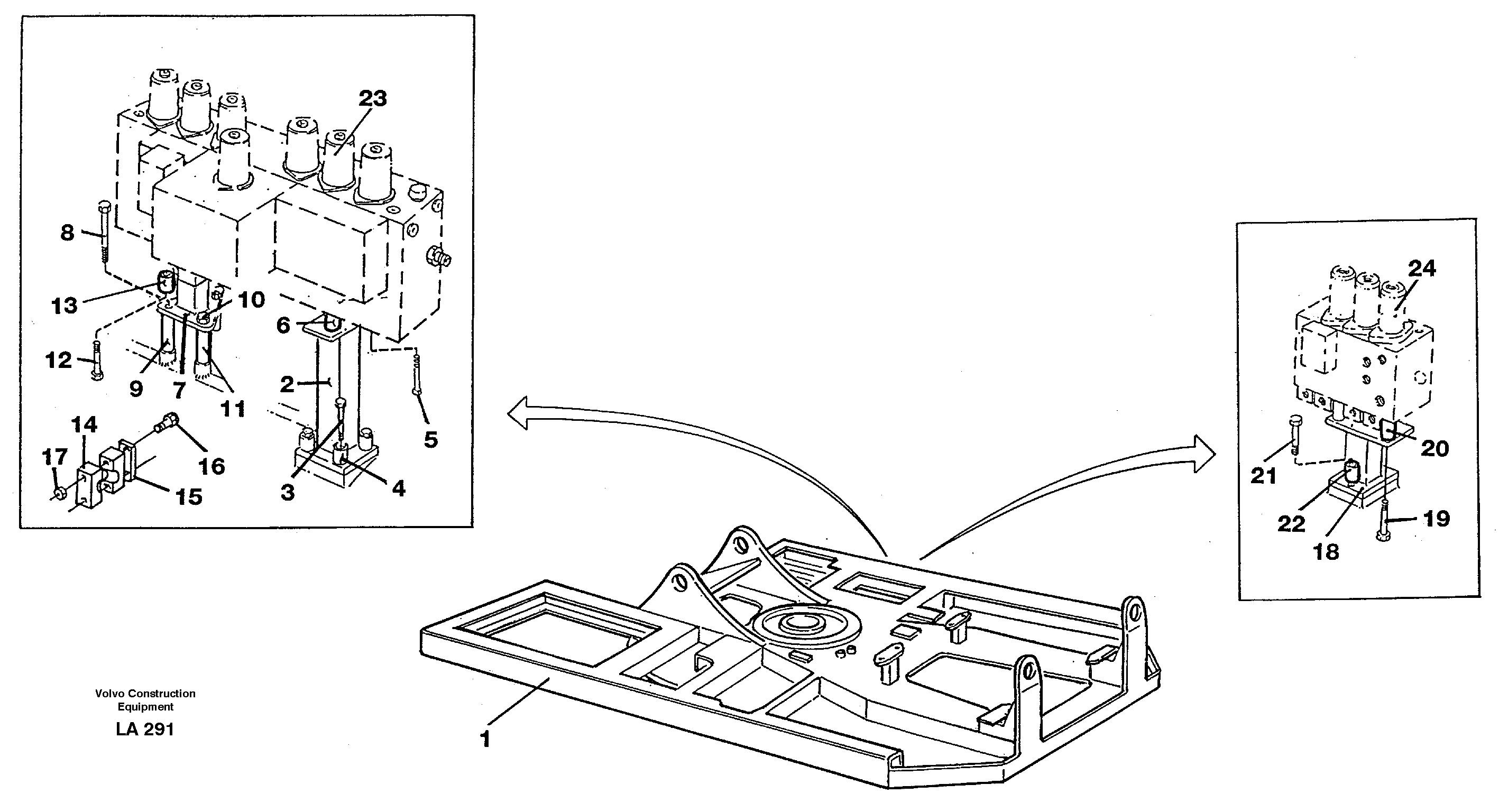 Superstructure — volvo parts diagram