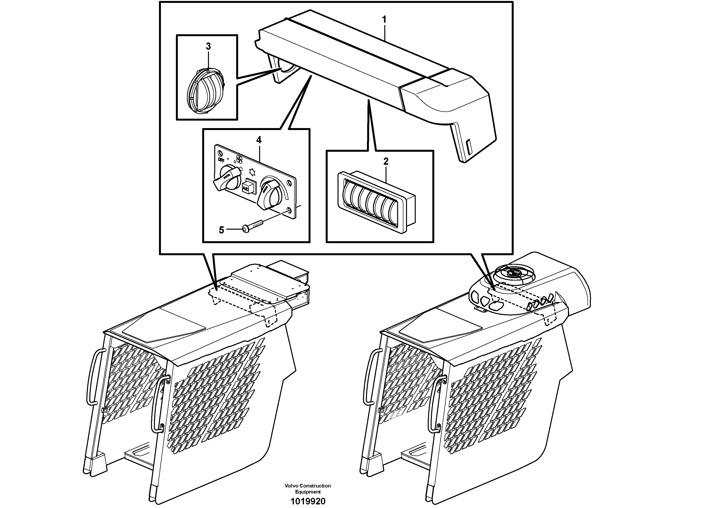 Air ducts  11840395, 11840395 — volvo parts diagram