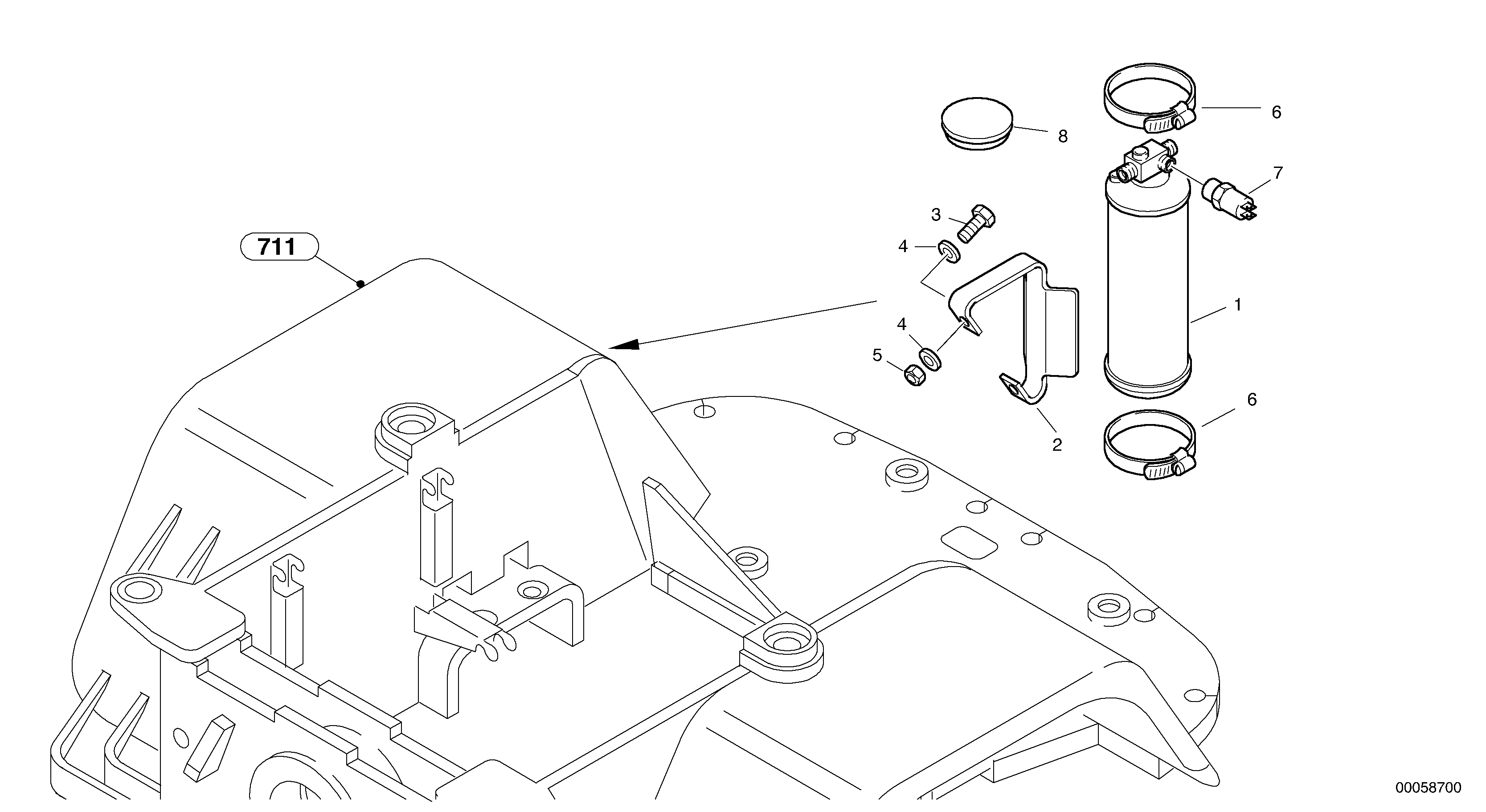 Dryer — volvo parts diagram