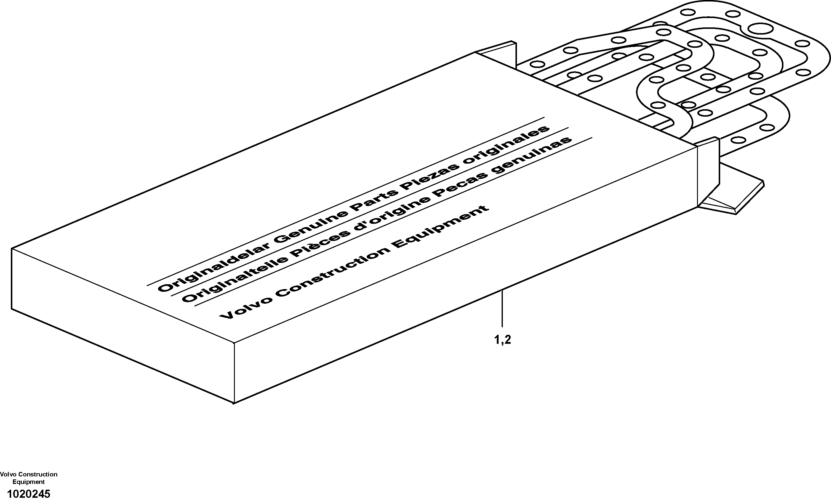 Repair kits for engine — volvo parts diagram