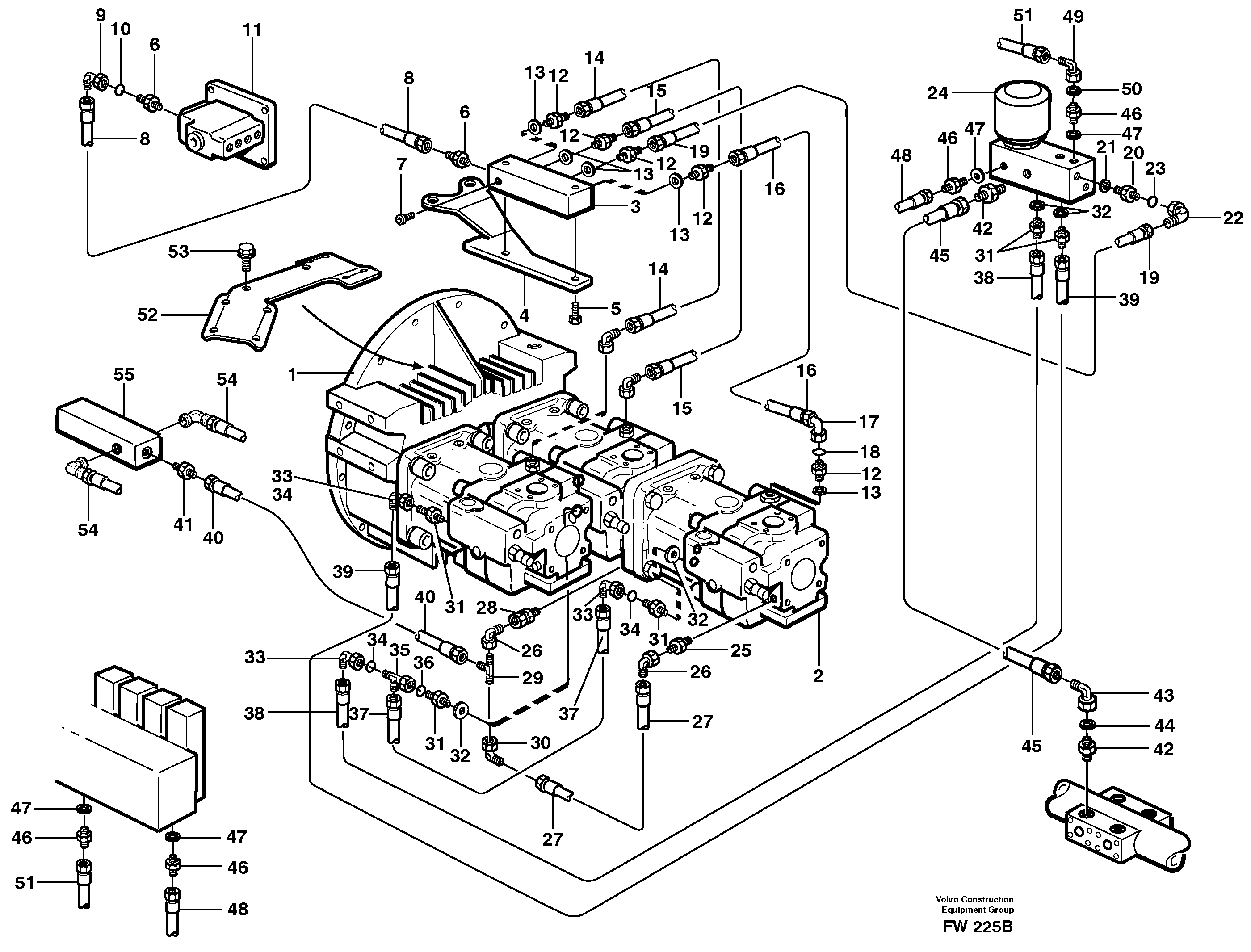 Pump control — volvo parts diagram