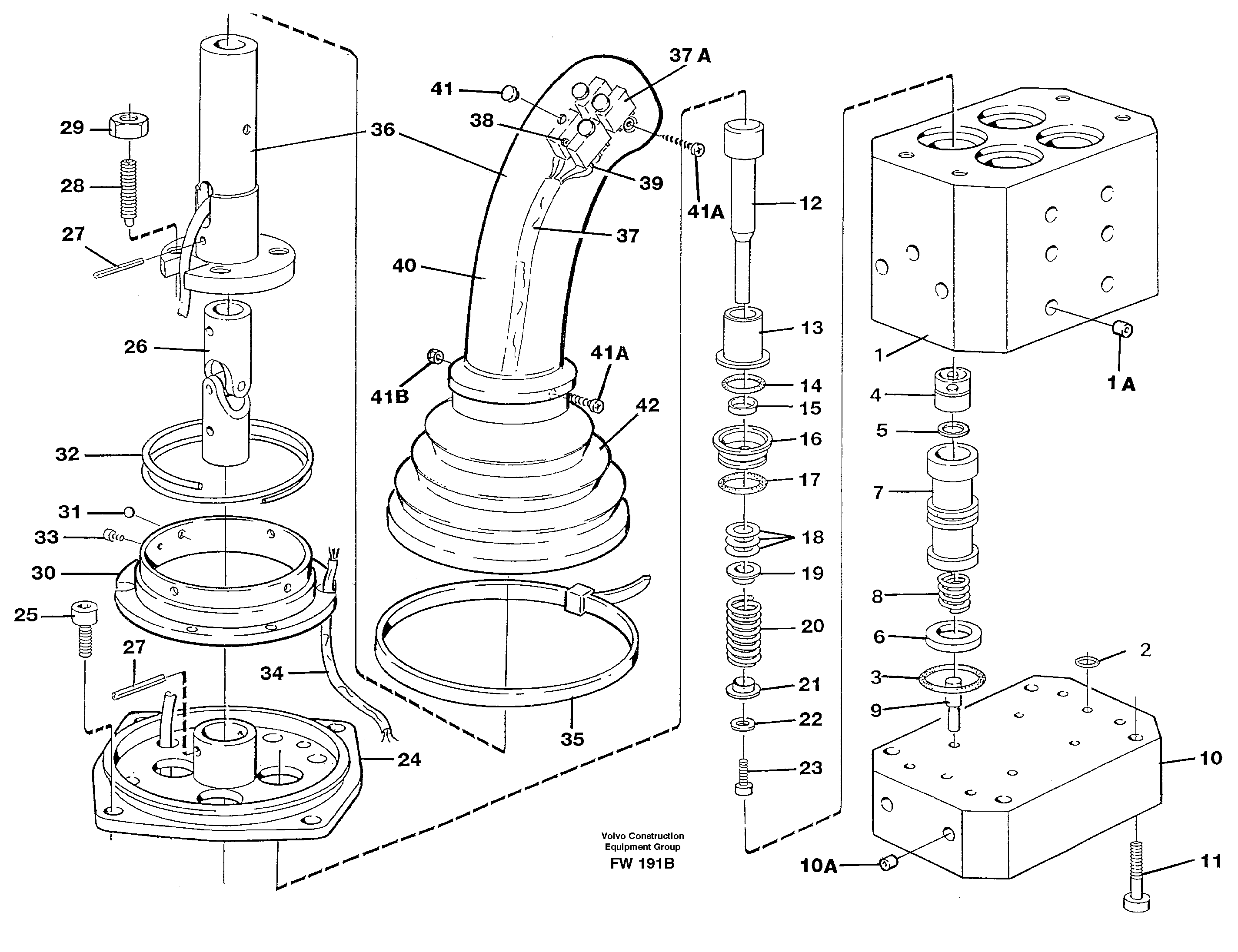Control pressure valve  14302258 — volvo parts diagram