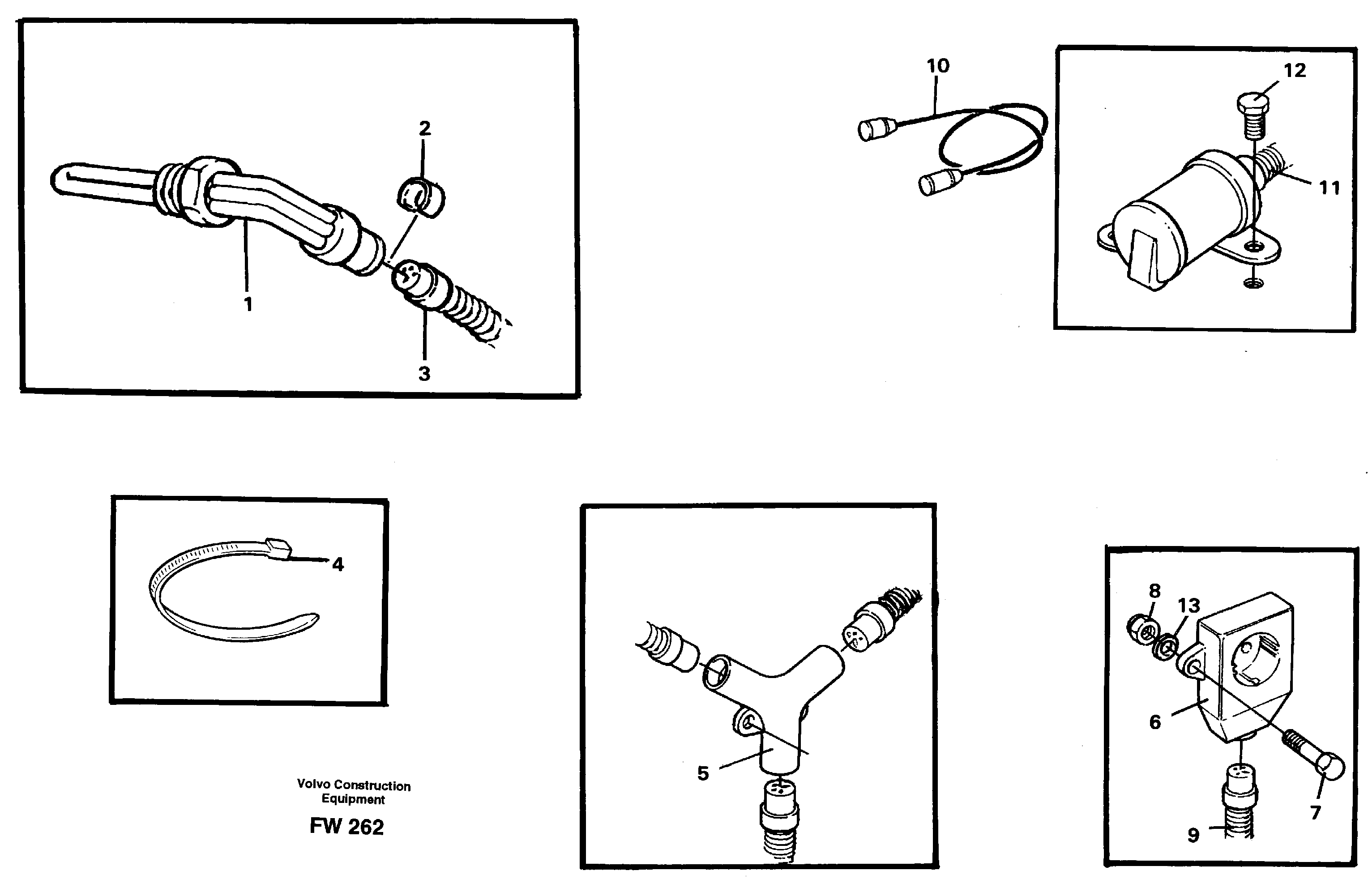 Engine heater  14302275 — volvo parts diagram