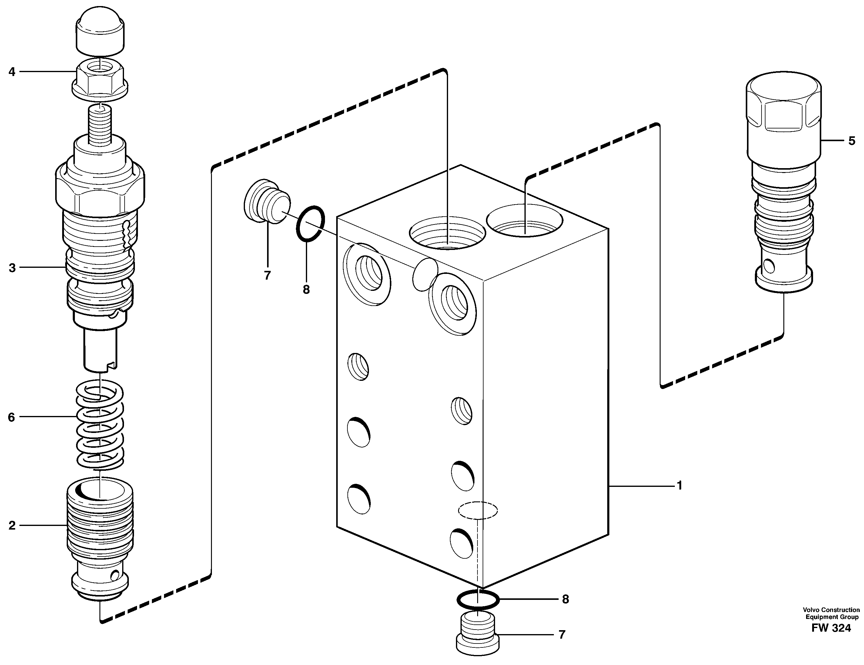 inhibitor valve — volvo parts diagram
