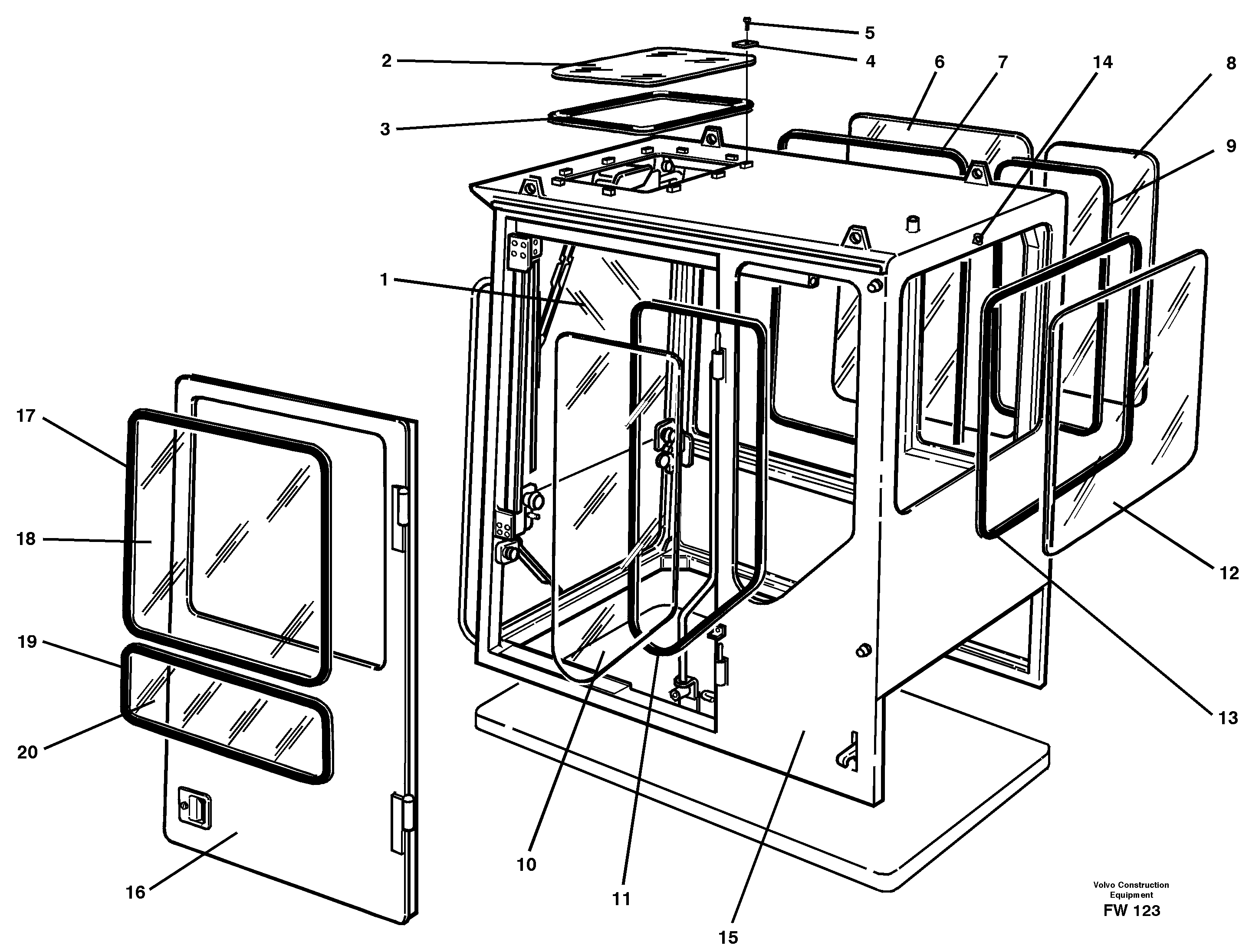 Windows — volvo parts diagram