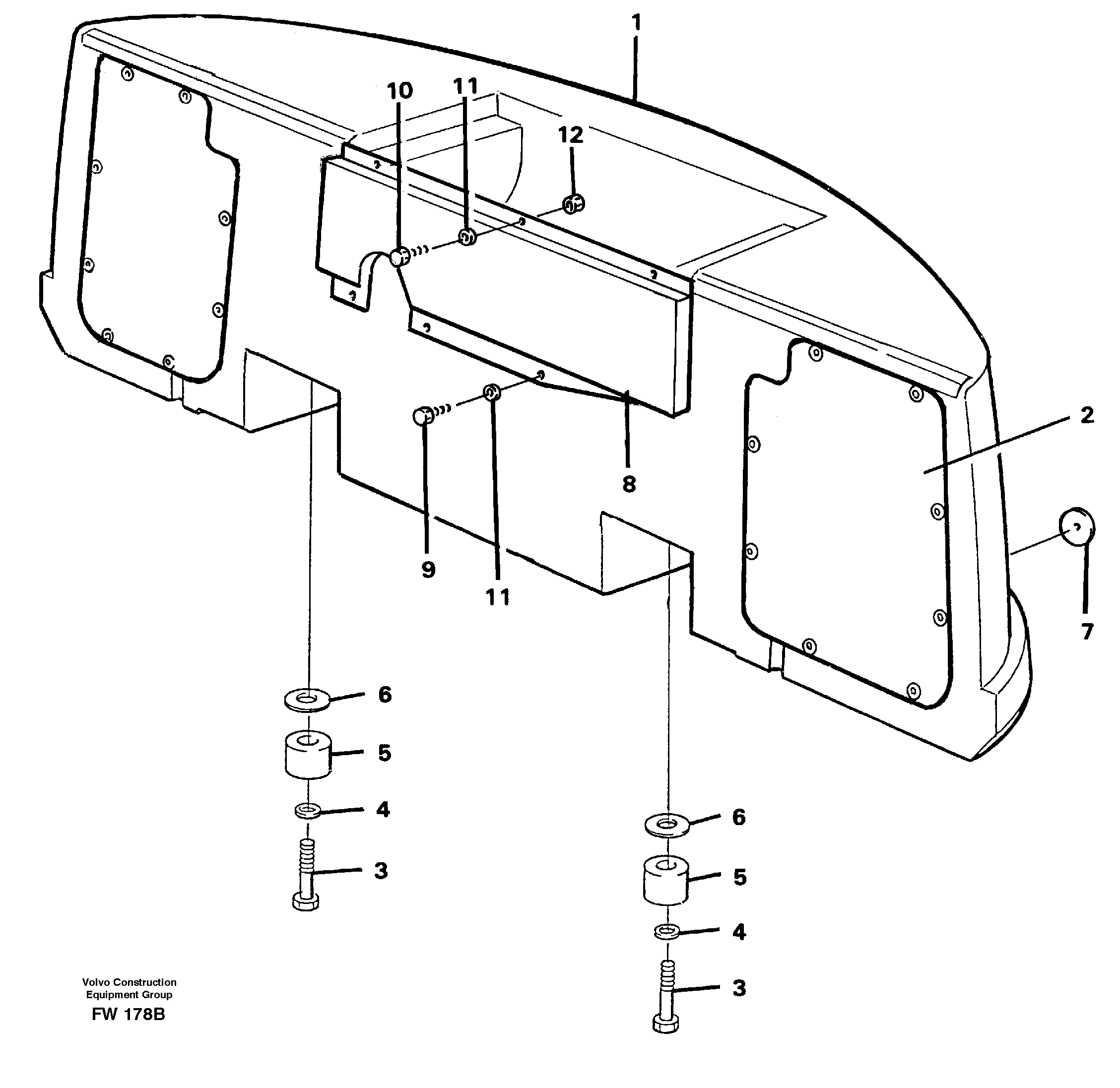 Counterweights — volvo parts diagram