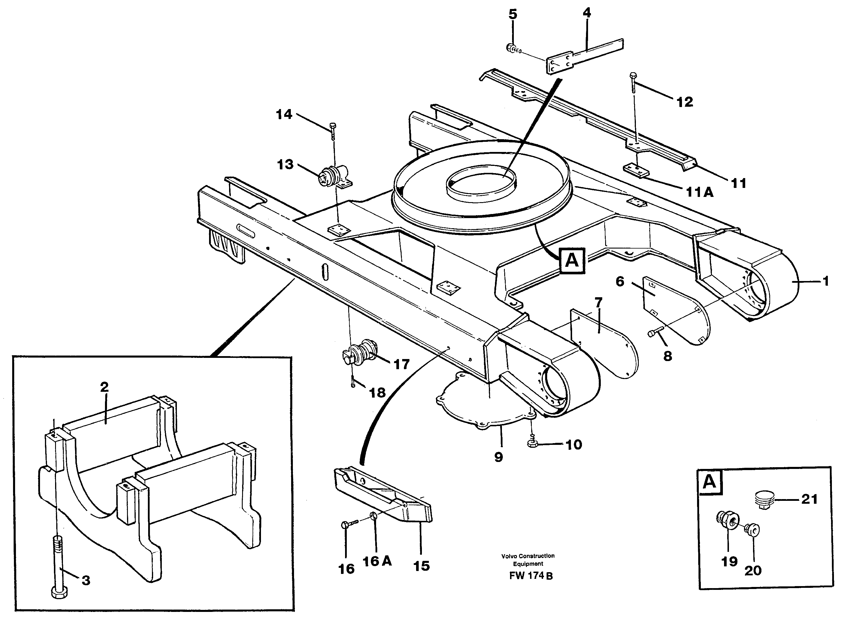 Undercarriage — volvo parts diagram