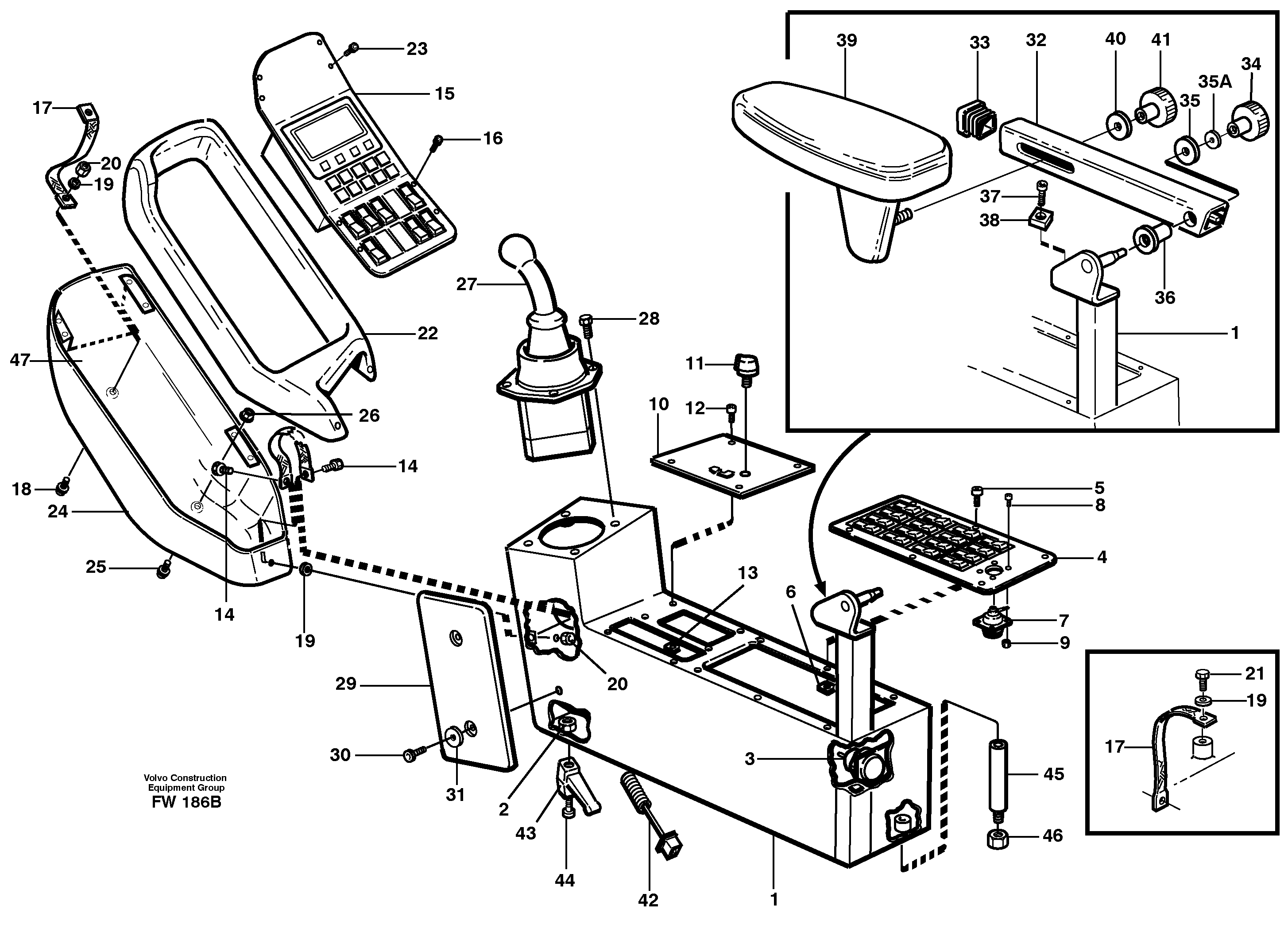 Side panel right  14302258 — volvo parts diagram