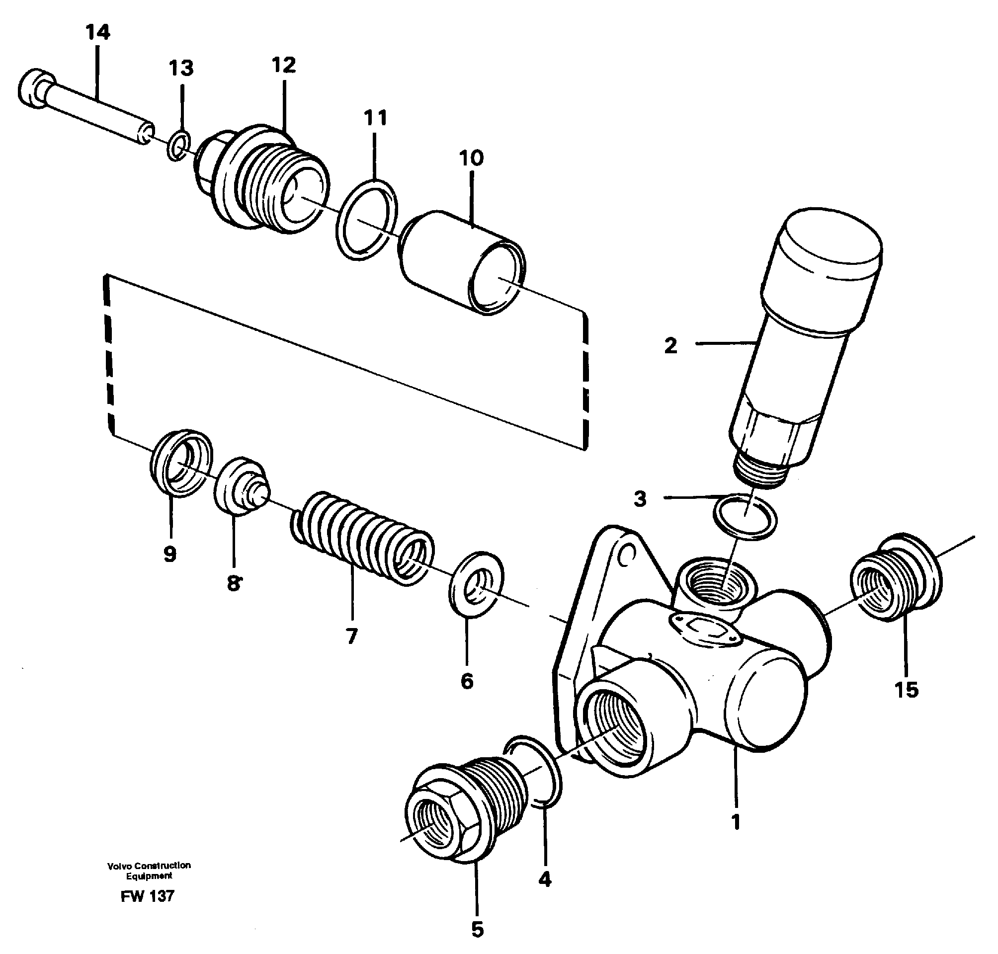 Feed pump — volvo parts diagram