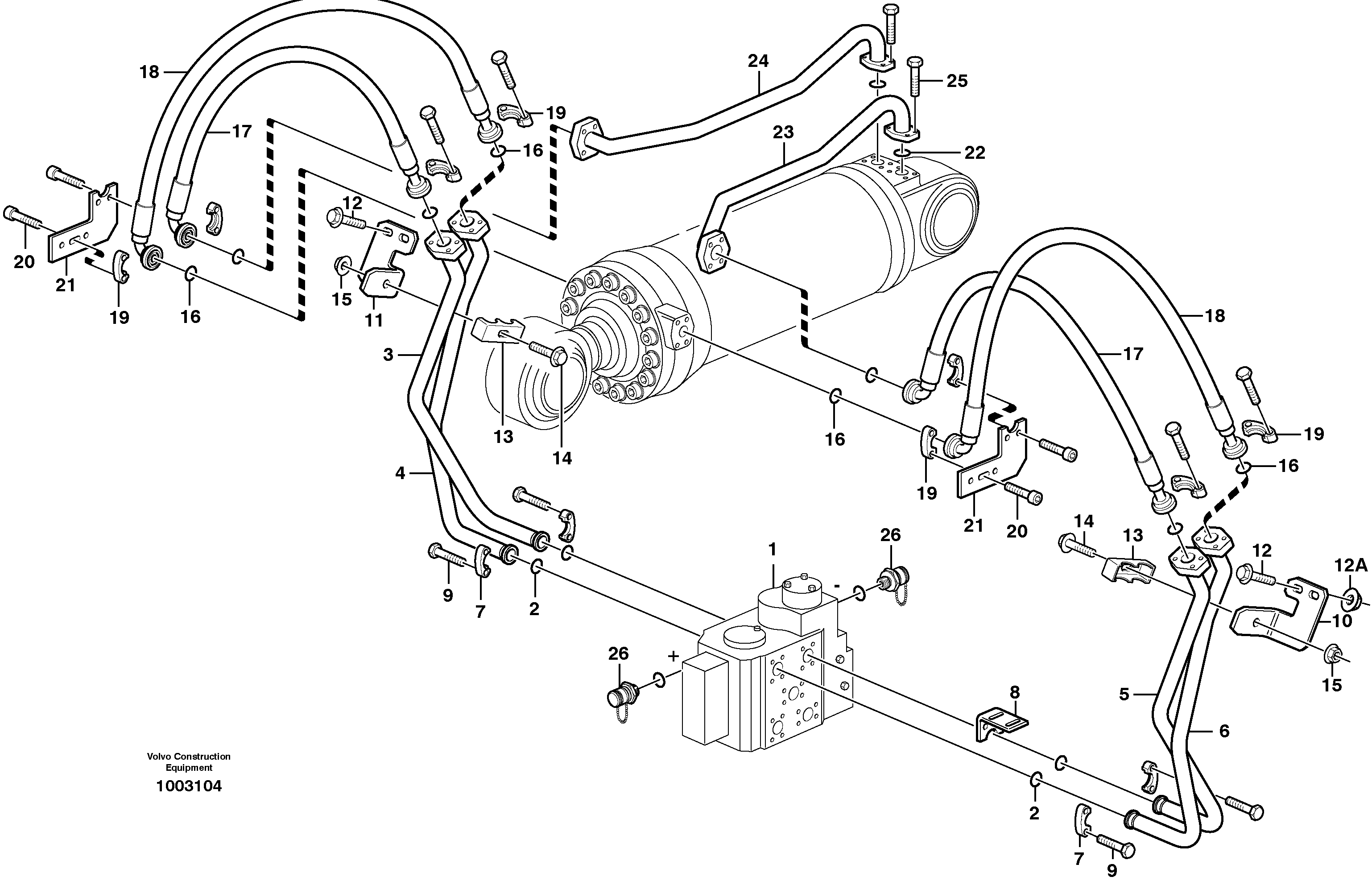 Tilt function — volvo parts diagram