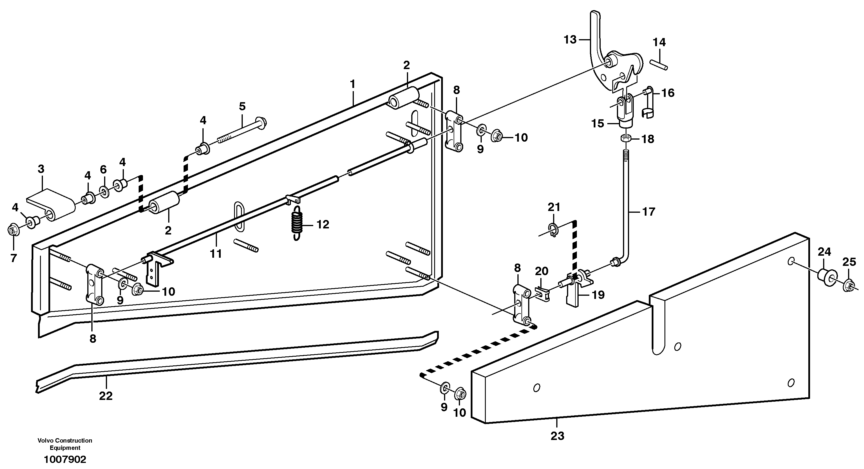 Side hatches SER NO 5684 - — volvo parts diagram