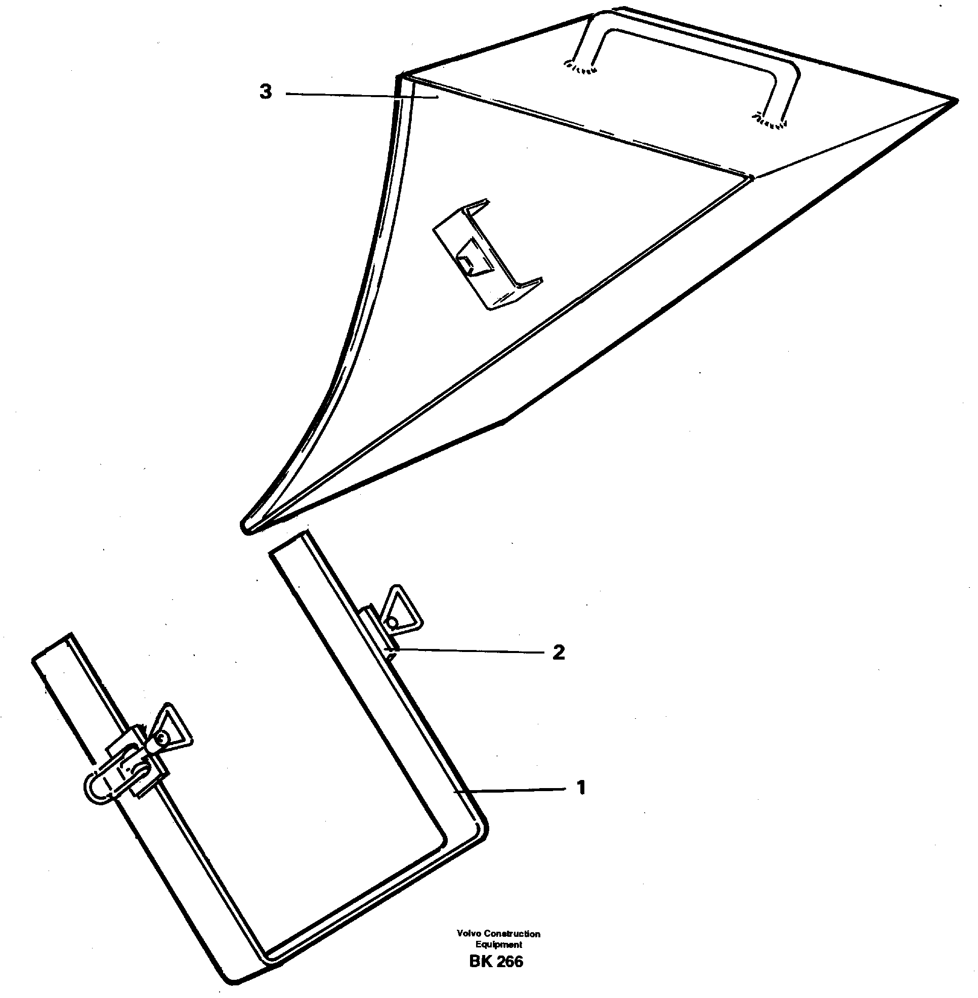 Stop block for wheel  91538 — volvo parts diagram