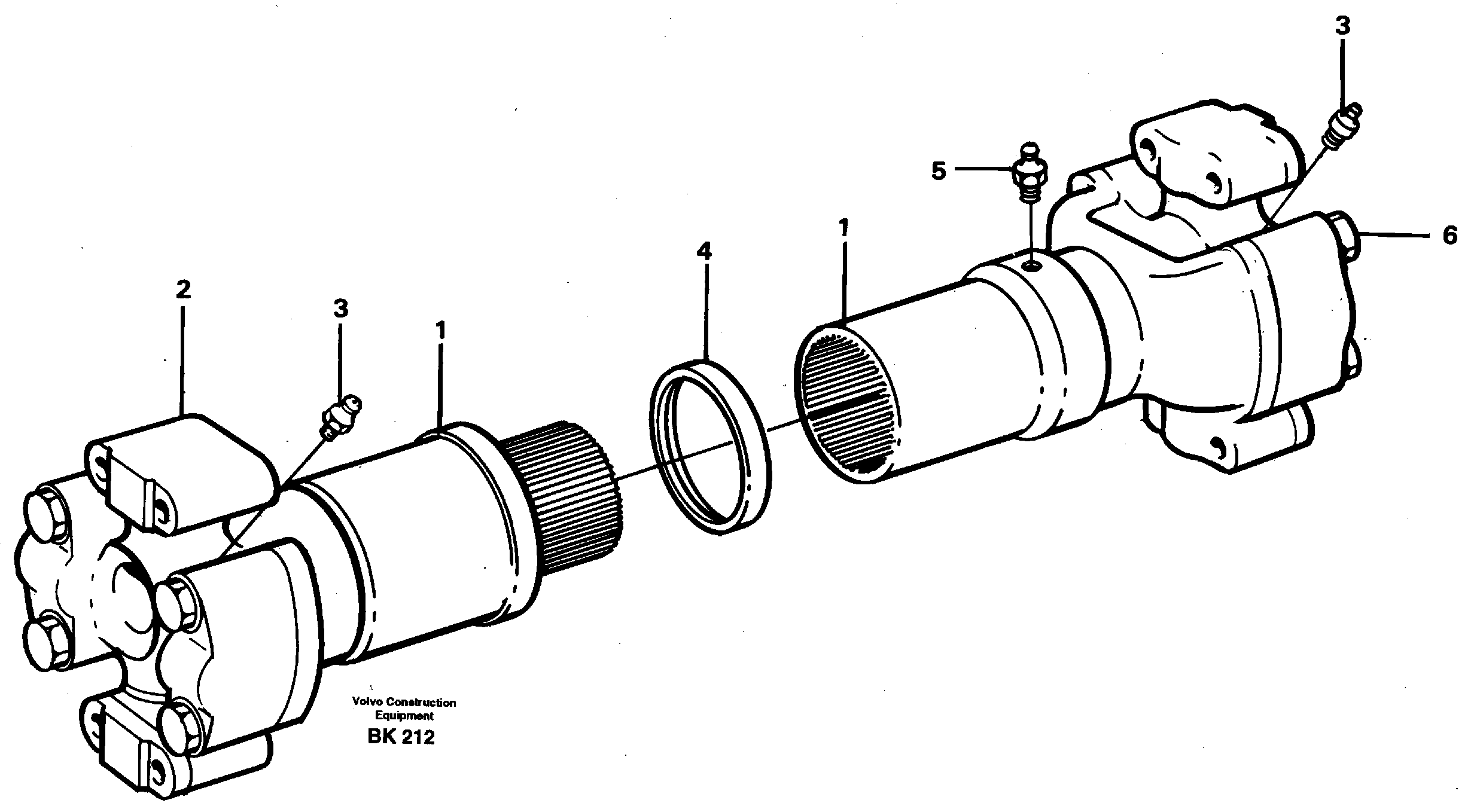 Propeller shaft — volvo parts diagram