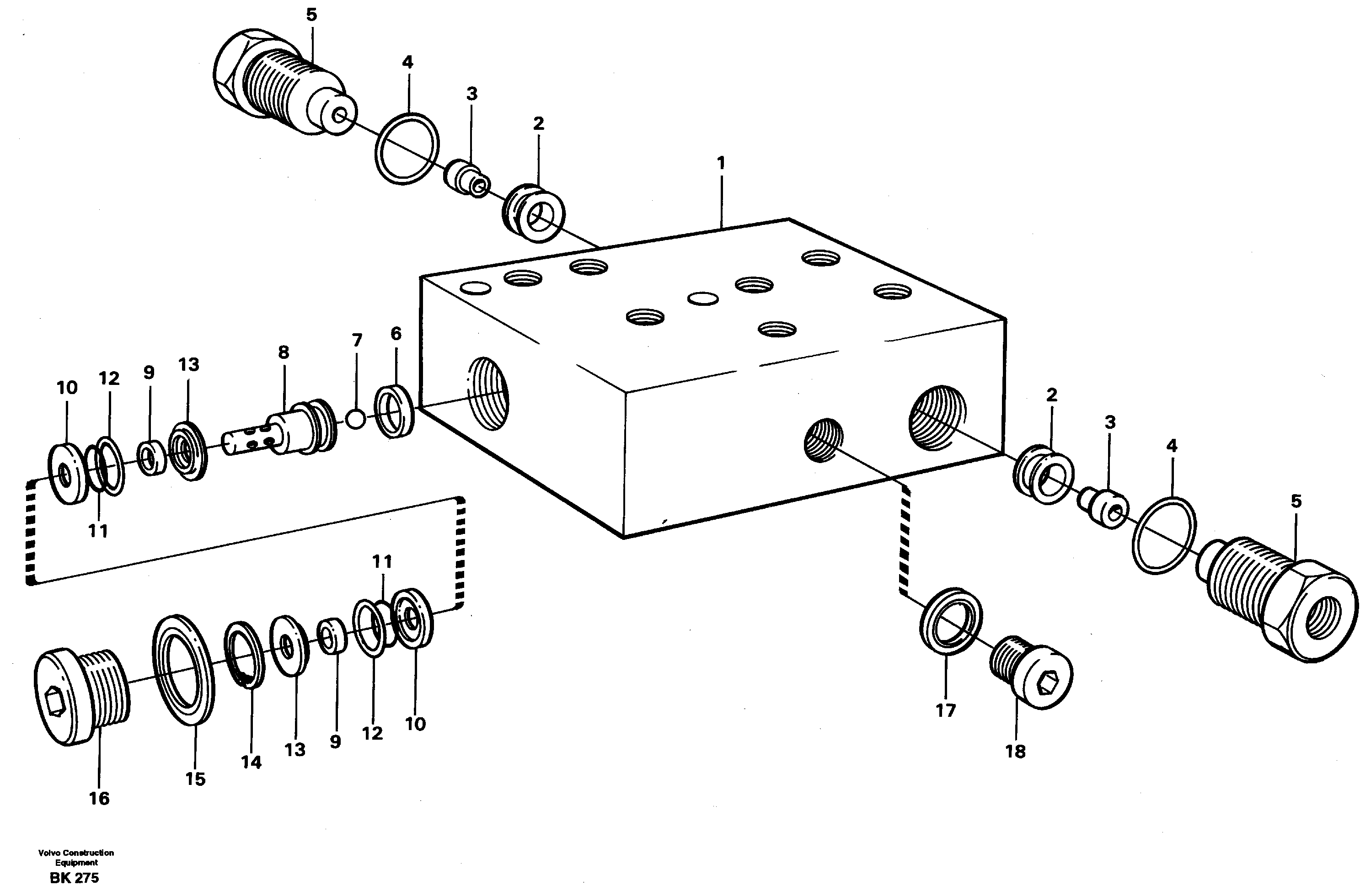 Air valve — volvo parts diagram