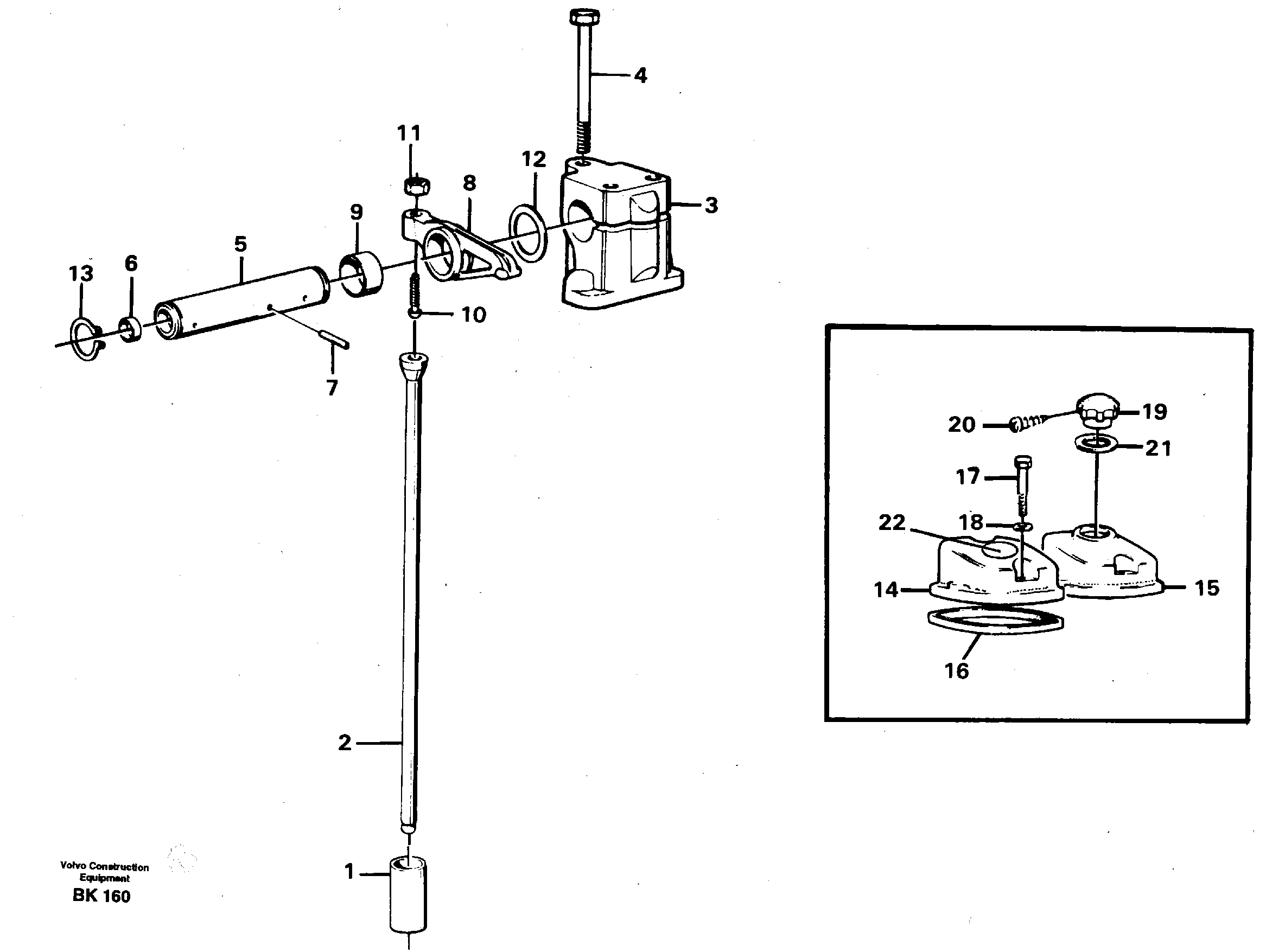 Valve mechanism — volvo parts diagram