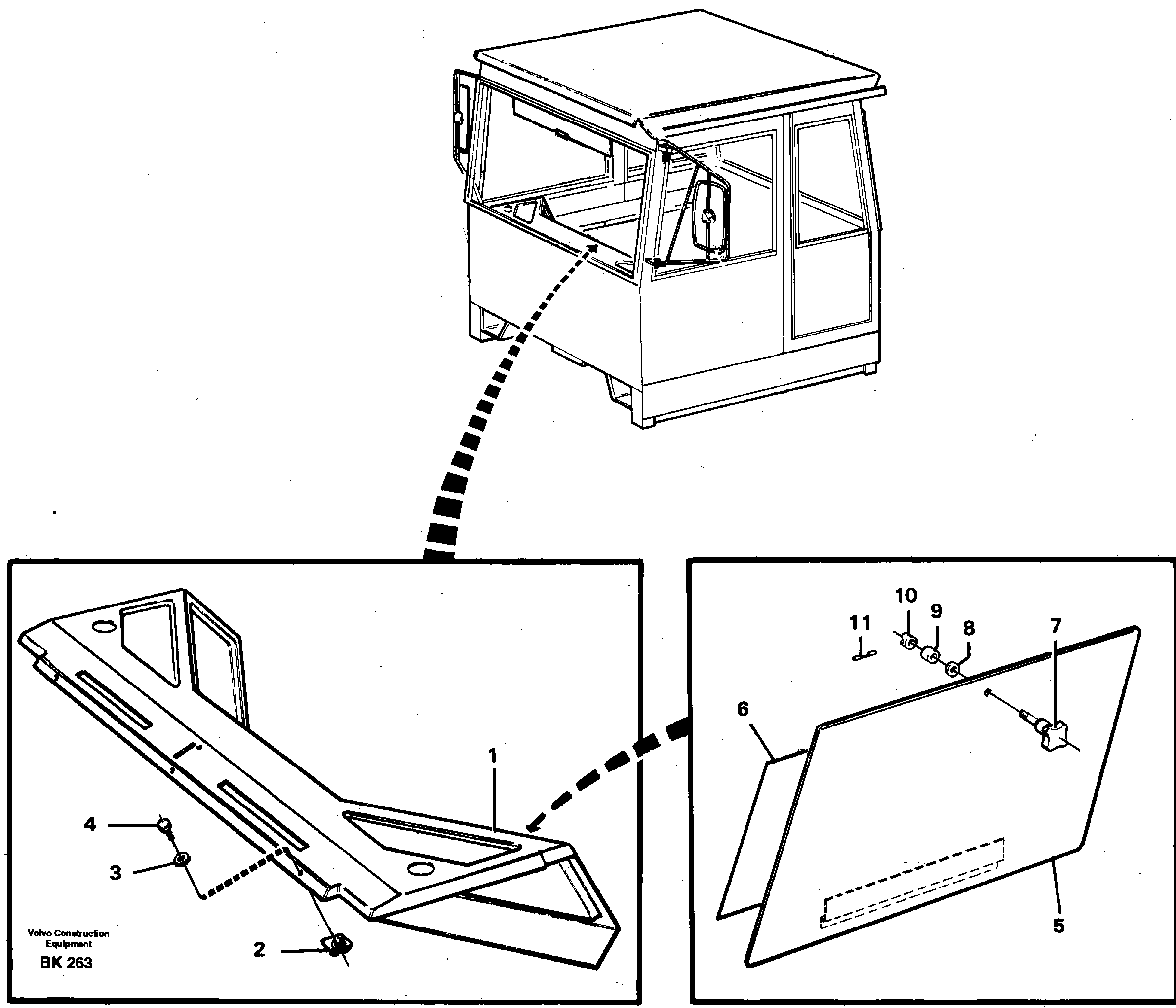 Instrument panel — volvo parts diagram