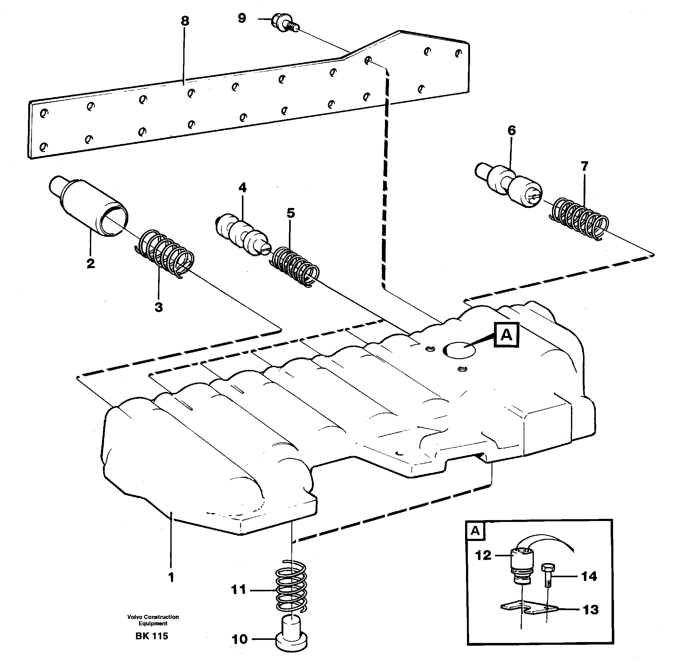 Modulated valve — volvo parts diagram