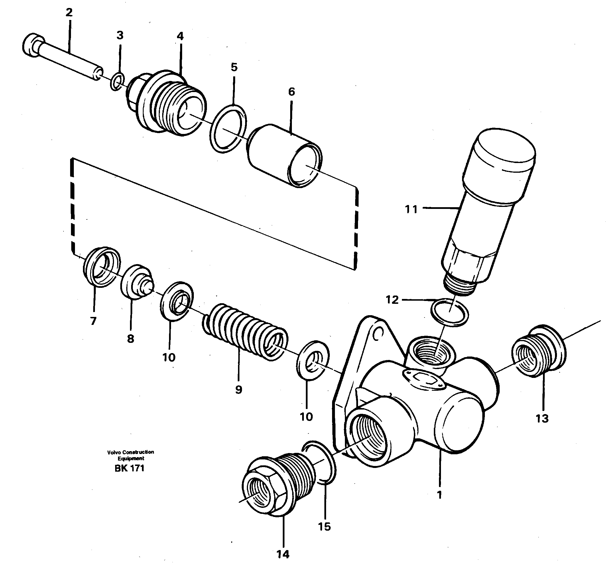 Feed pump — volvo parts diagram