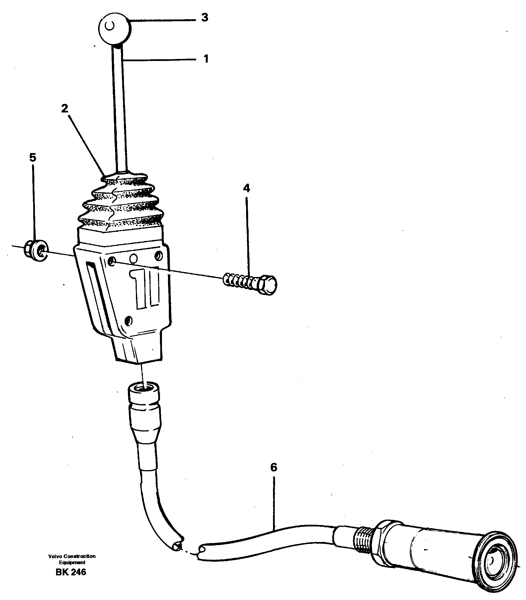 Tip control — volvo parts diagram
