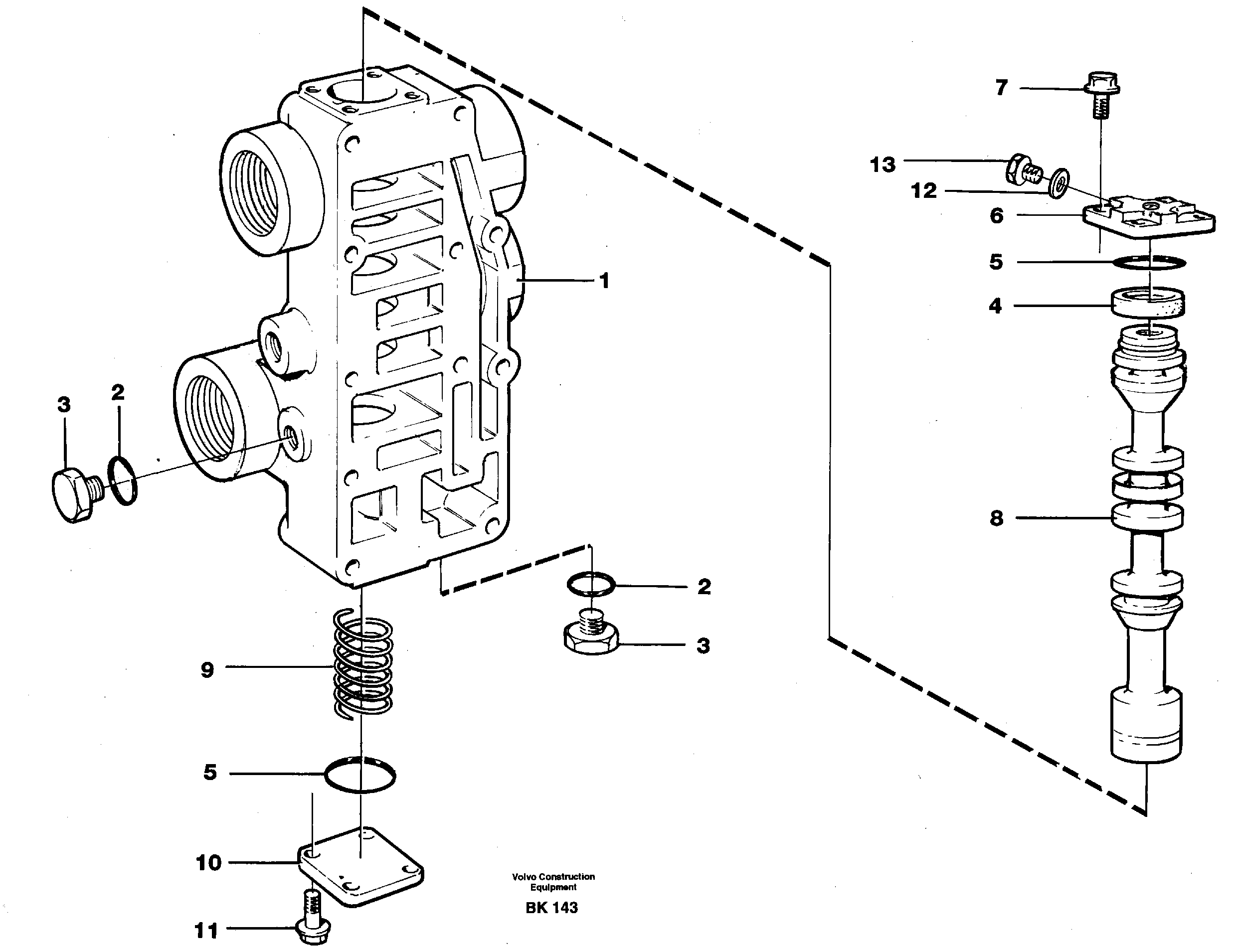 Retarder valve — volvo parts diagram
