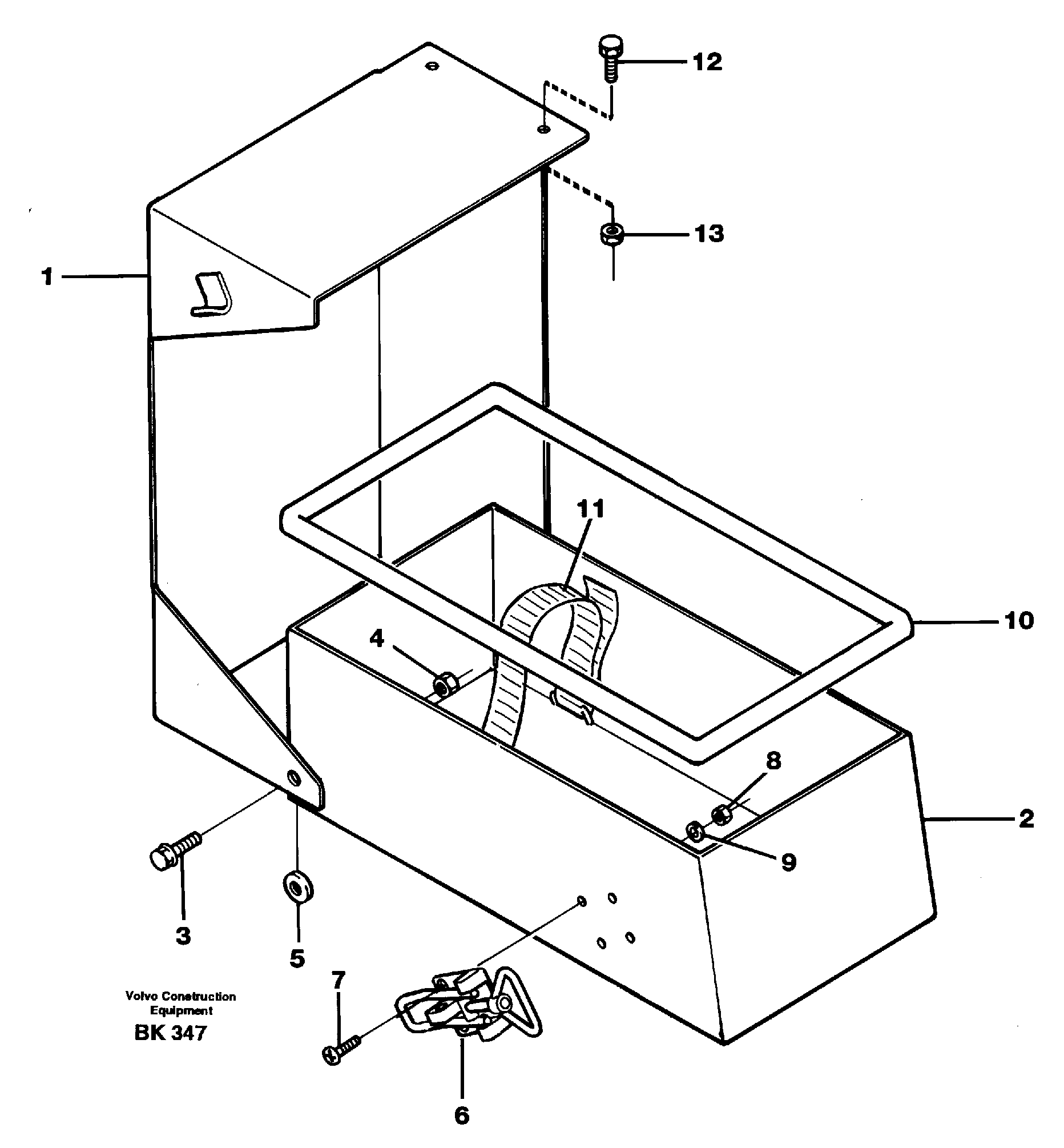 Toolbox  93215 — volvo parts diagram