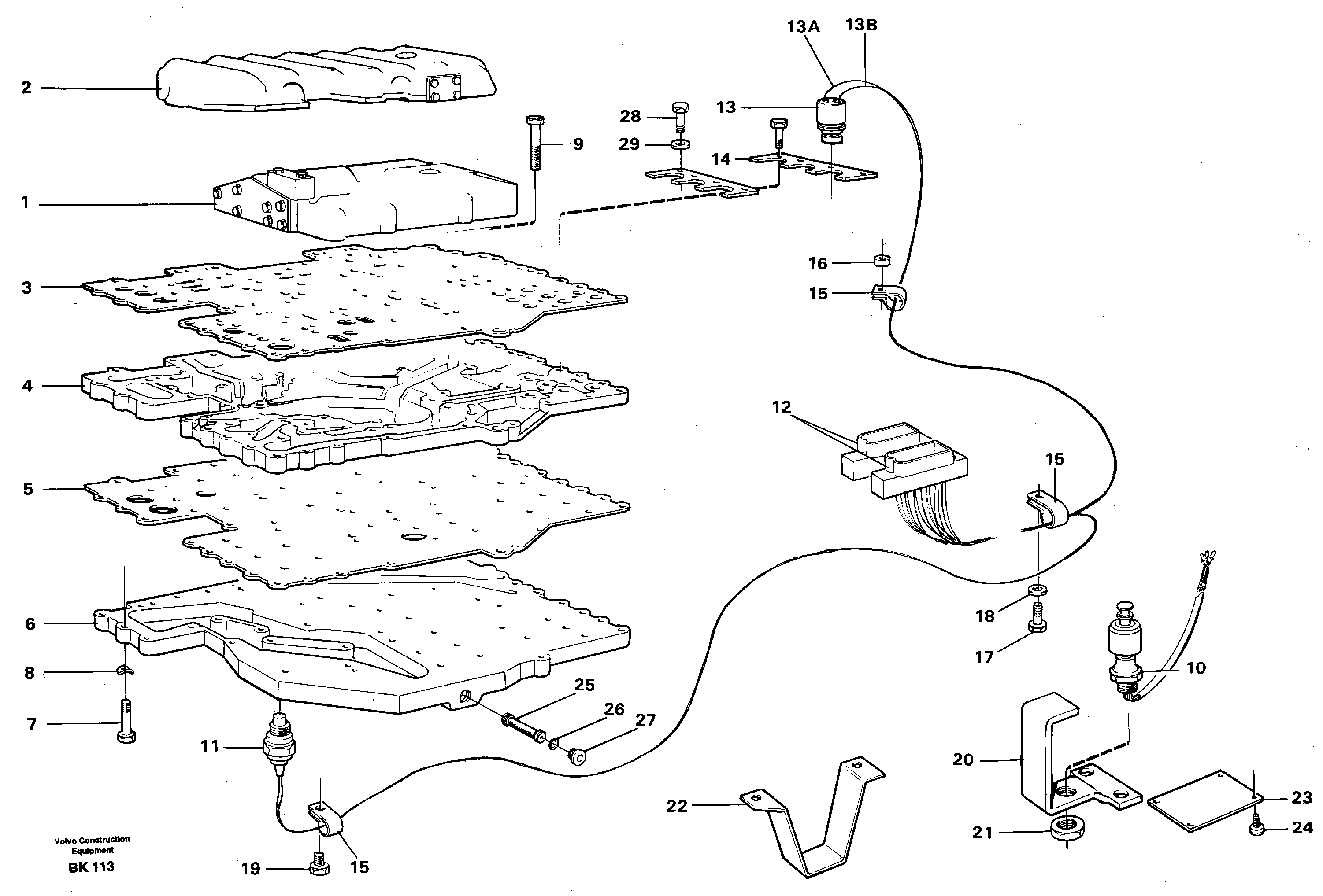 Control system — volvo parts diagram