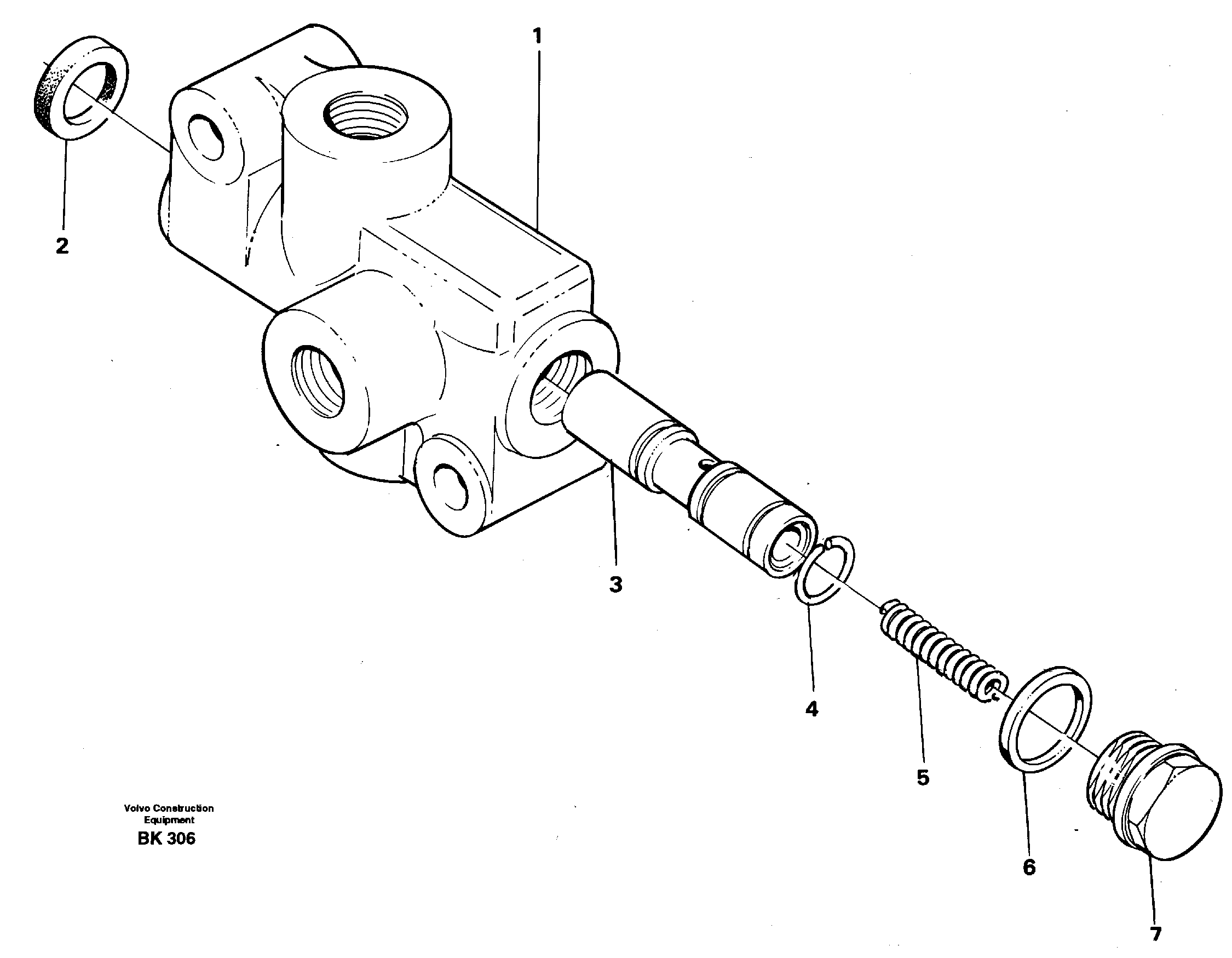 Relay valve — volvo parts diagram