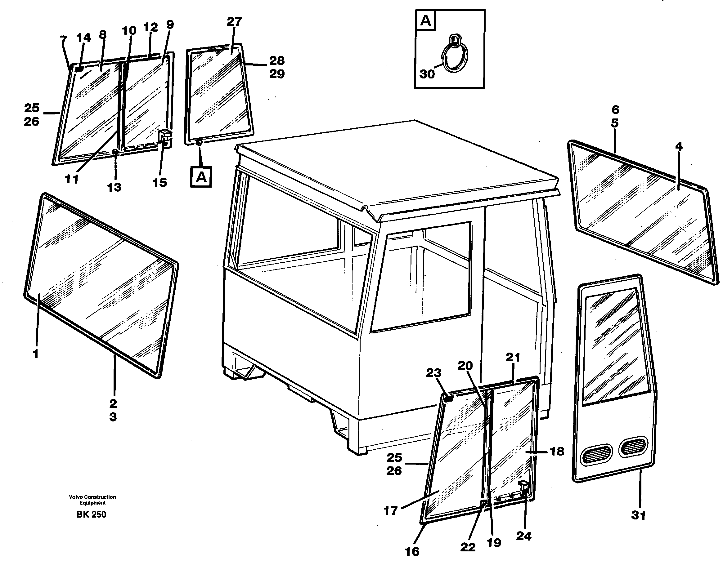 Windows — volvo parts diagram