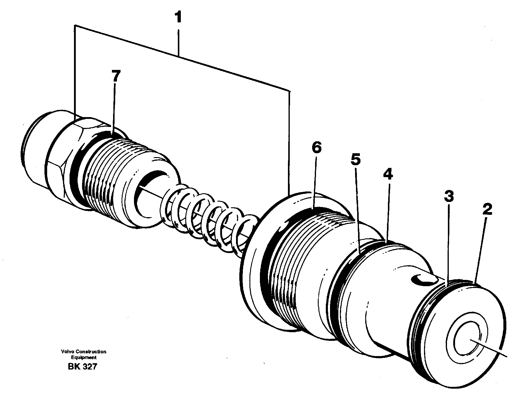 Shunt valve — volvo parts diagram