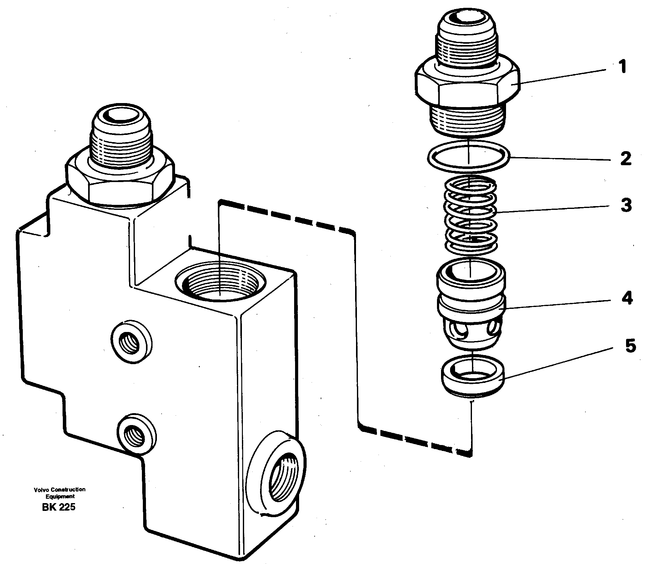Check valve — volvo parts diagram