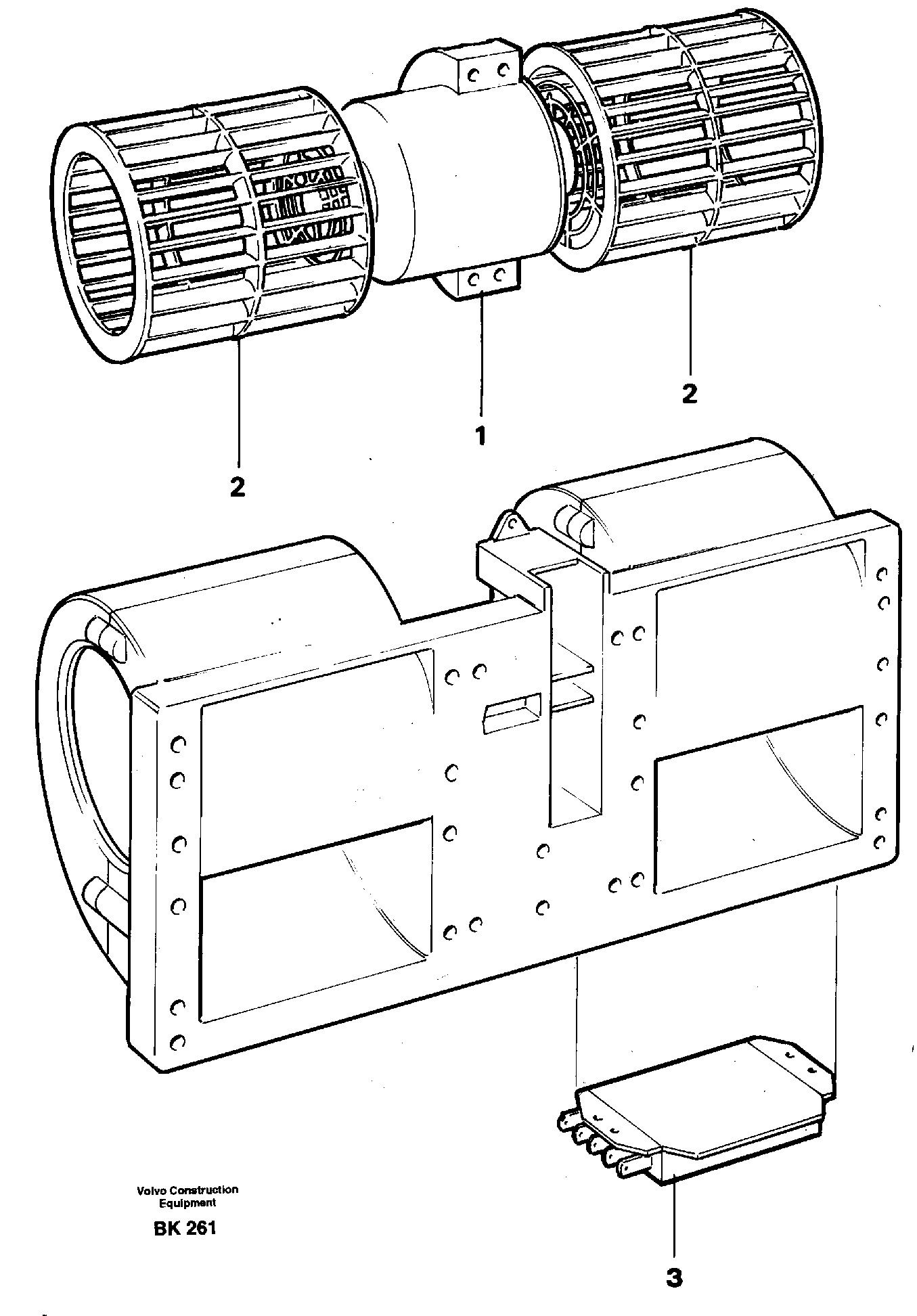 Fan — volvo parts diagram