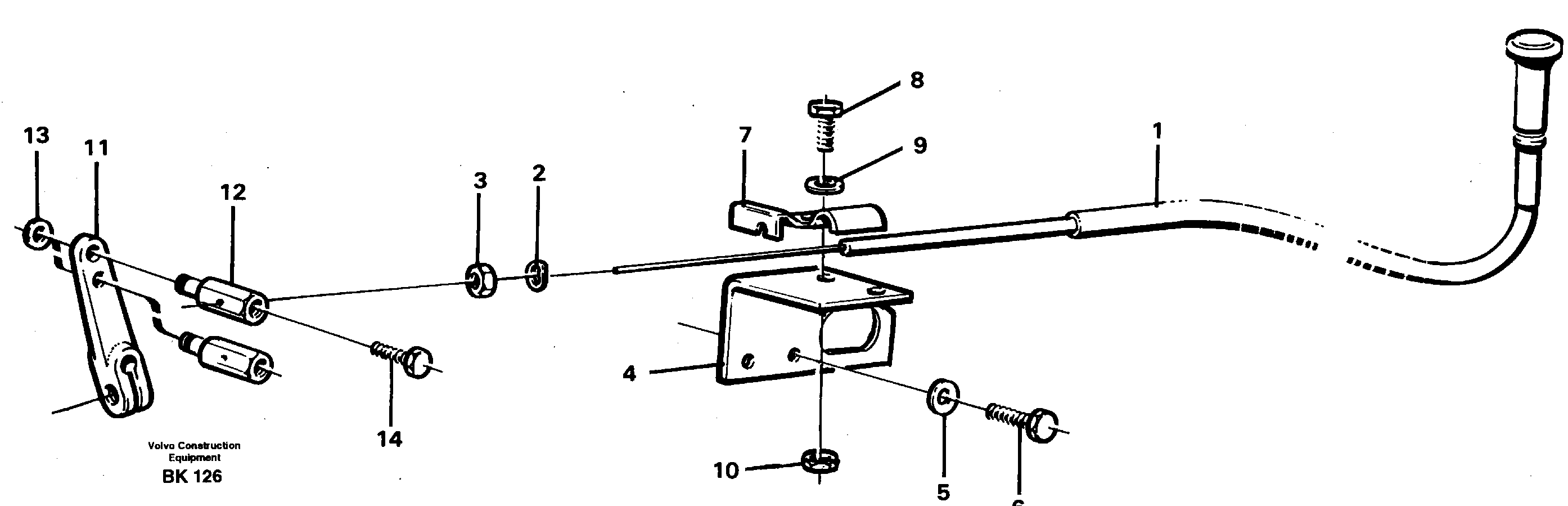 Stop control — volvo parts diagram