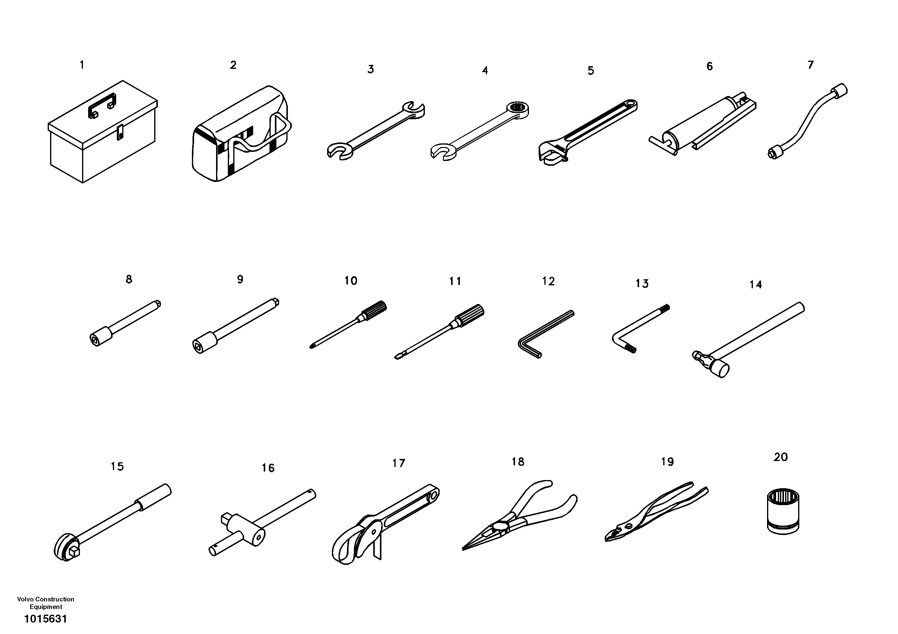 Tool — volvo parts diagram
