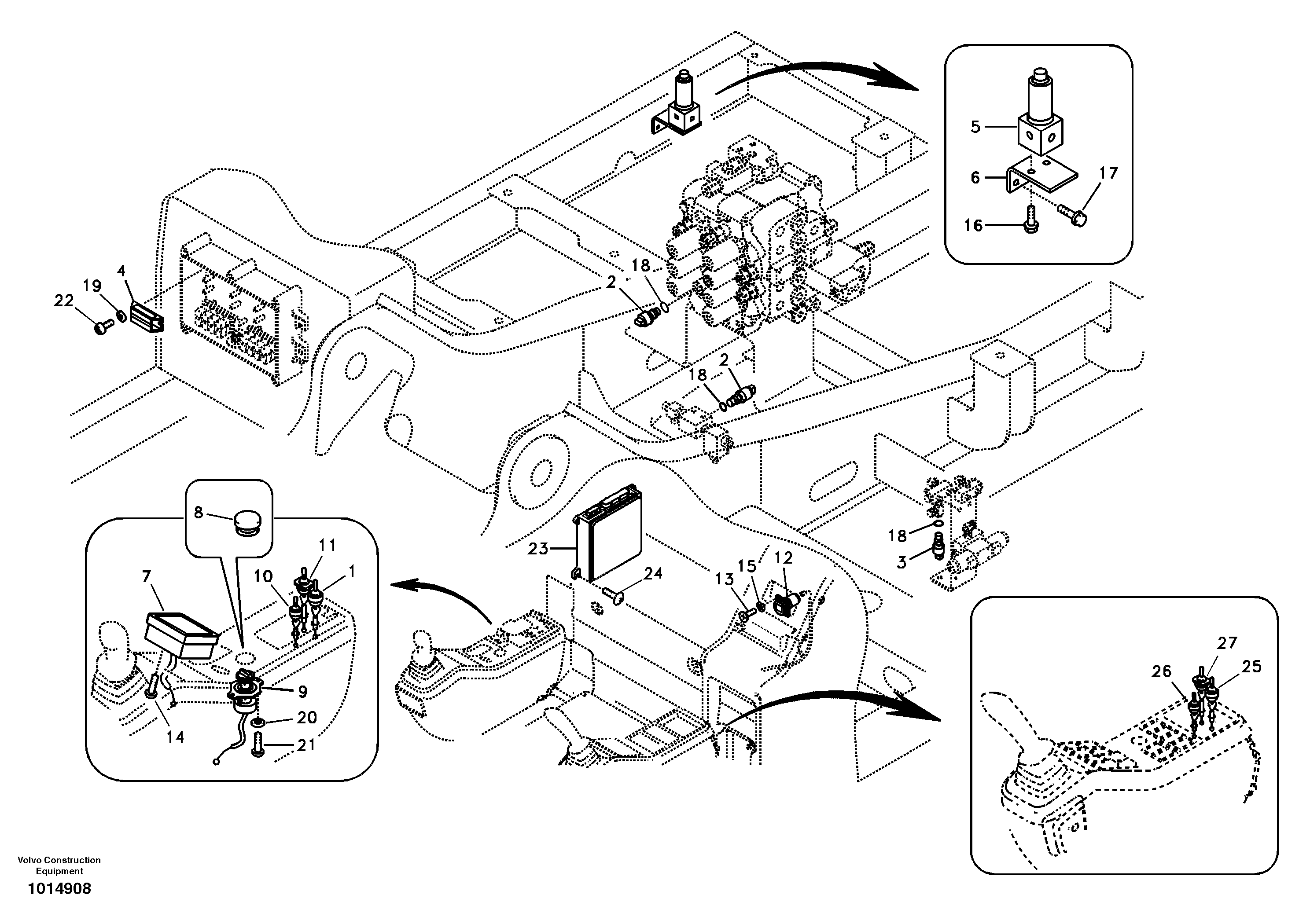 Electronic unit. — volvo parts diagram