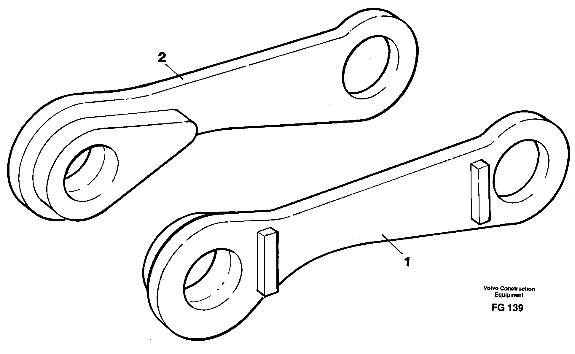 Lever  14262397,14258753 — volvo parts diagram