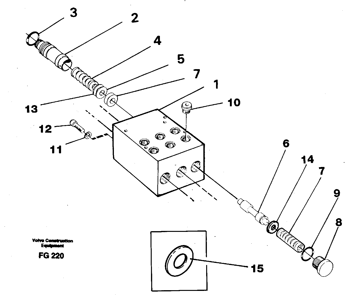 Pedal valve — volvo parts diagram