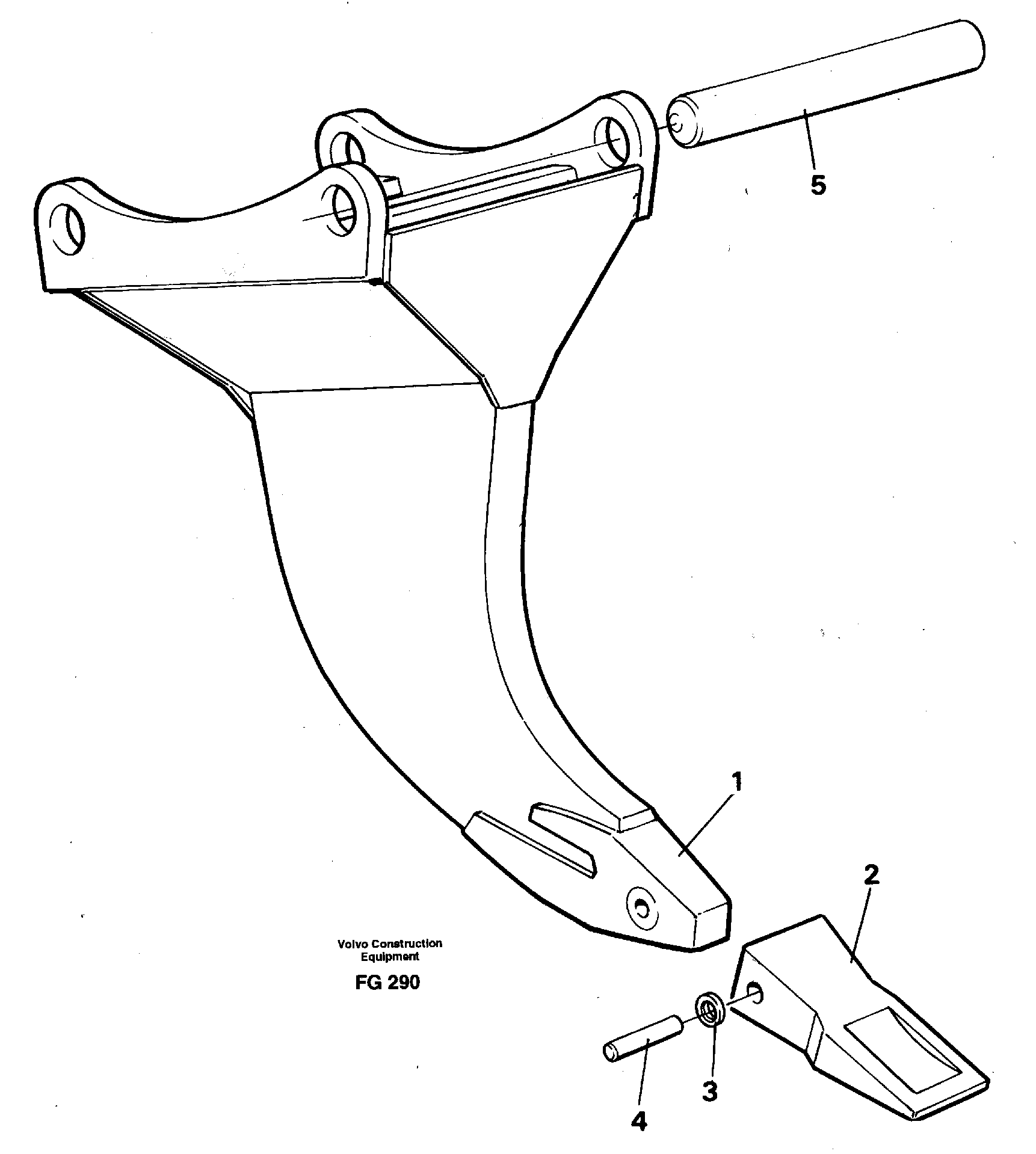 Ripper  14259270 — volvo parts diagram