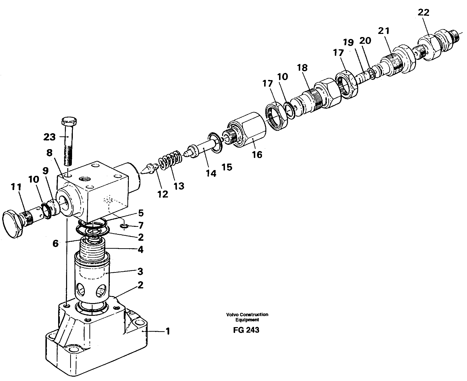 Pressure limiting valve — volvo parts diagram